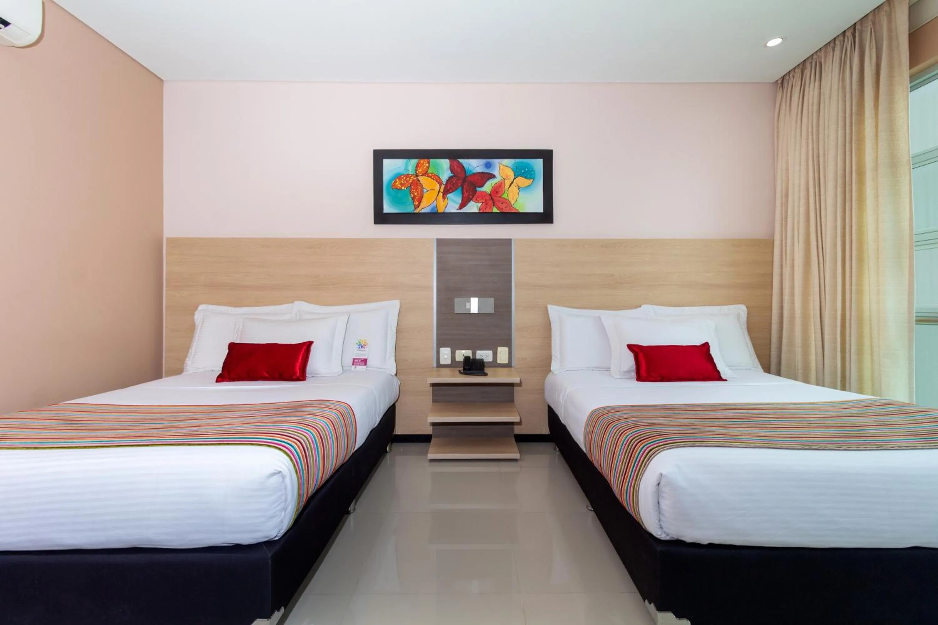 TV and multimedia, Bed in Hotel Baroca