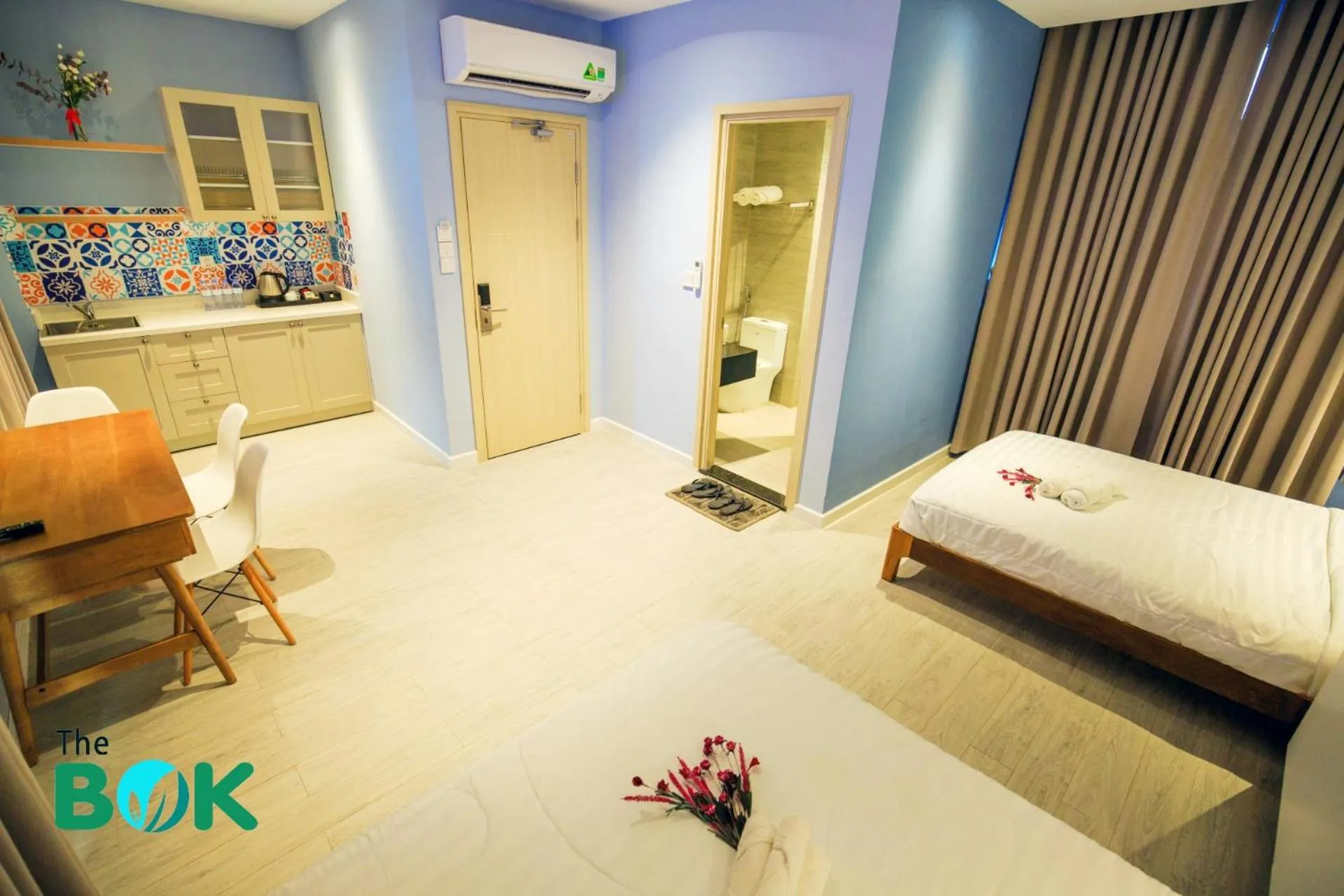 Bed in The Bok Hotel Grand World - by GoGo Phú Quốc