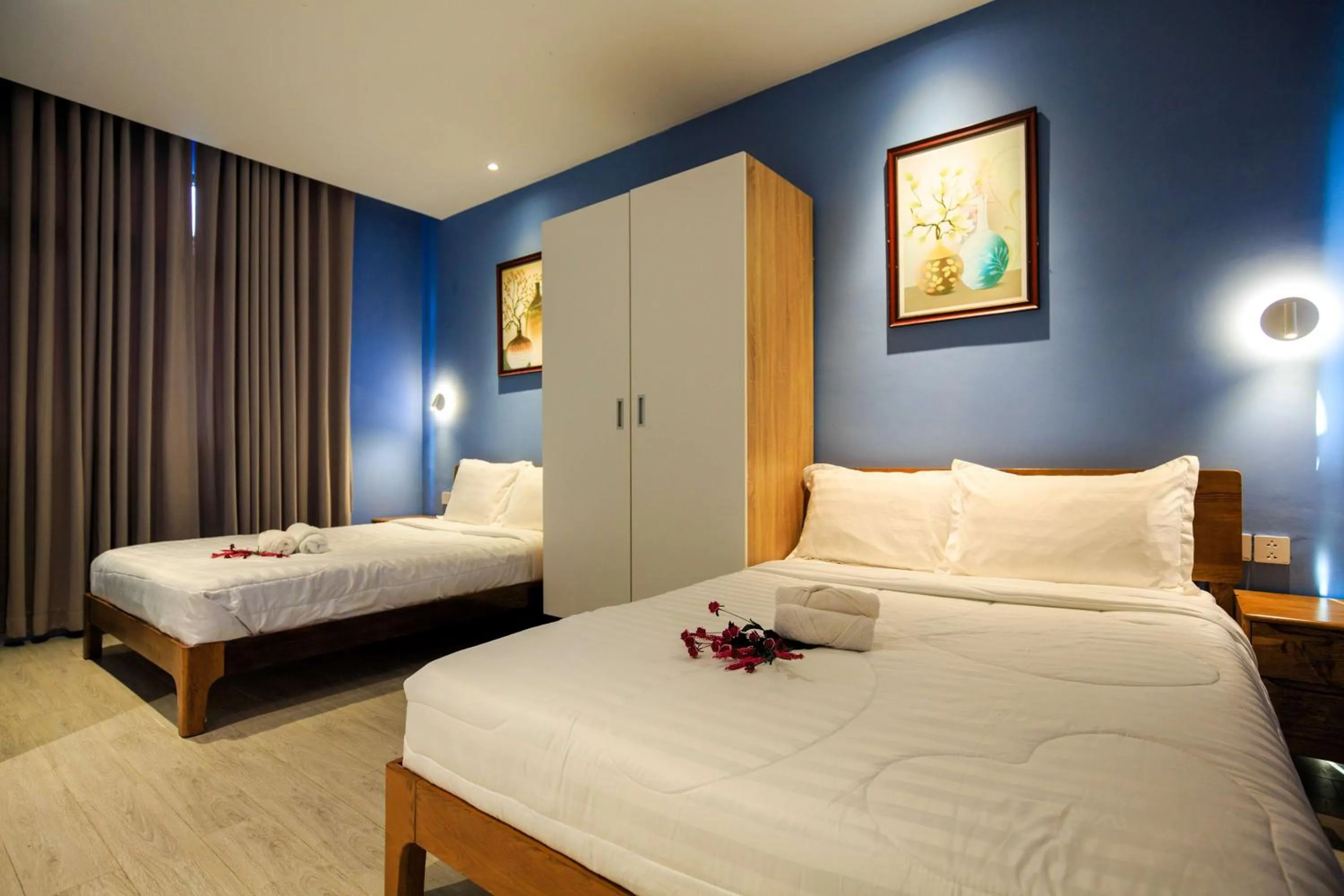 Bedroom, Bed in The Bok Hotel Grand World - by GoGo Phú Quốc