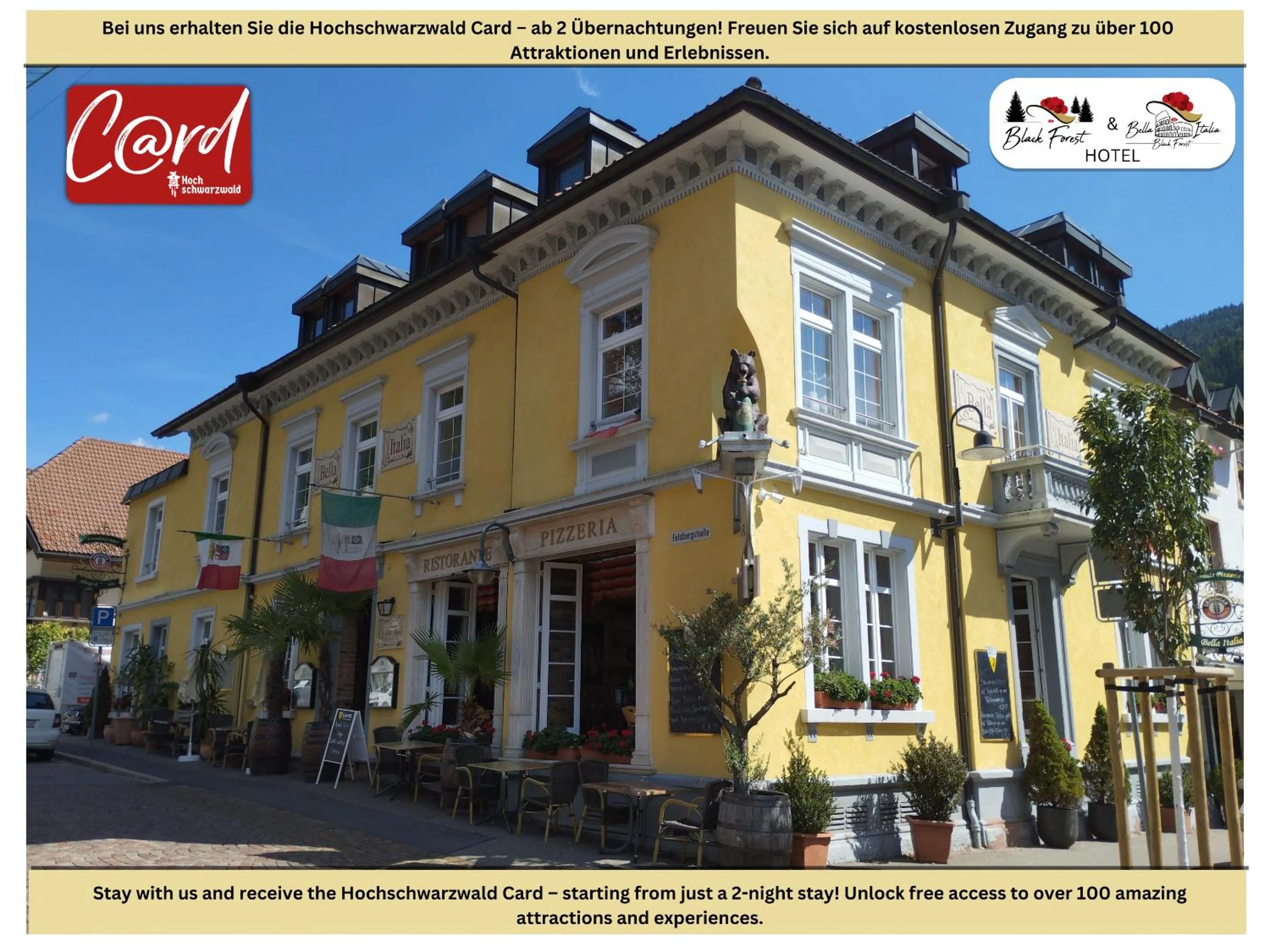 Property building in Black Forest Hotel Todtnau