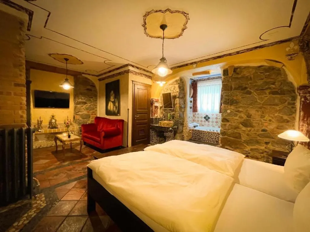 Bedroom, Bed in Black Forest Hotel Todtnau