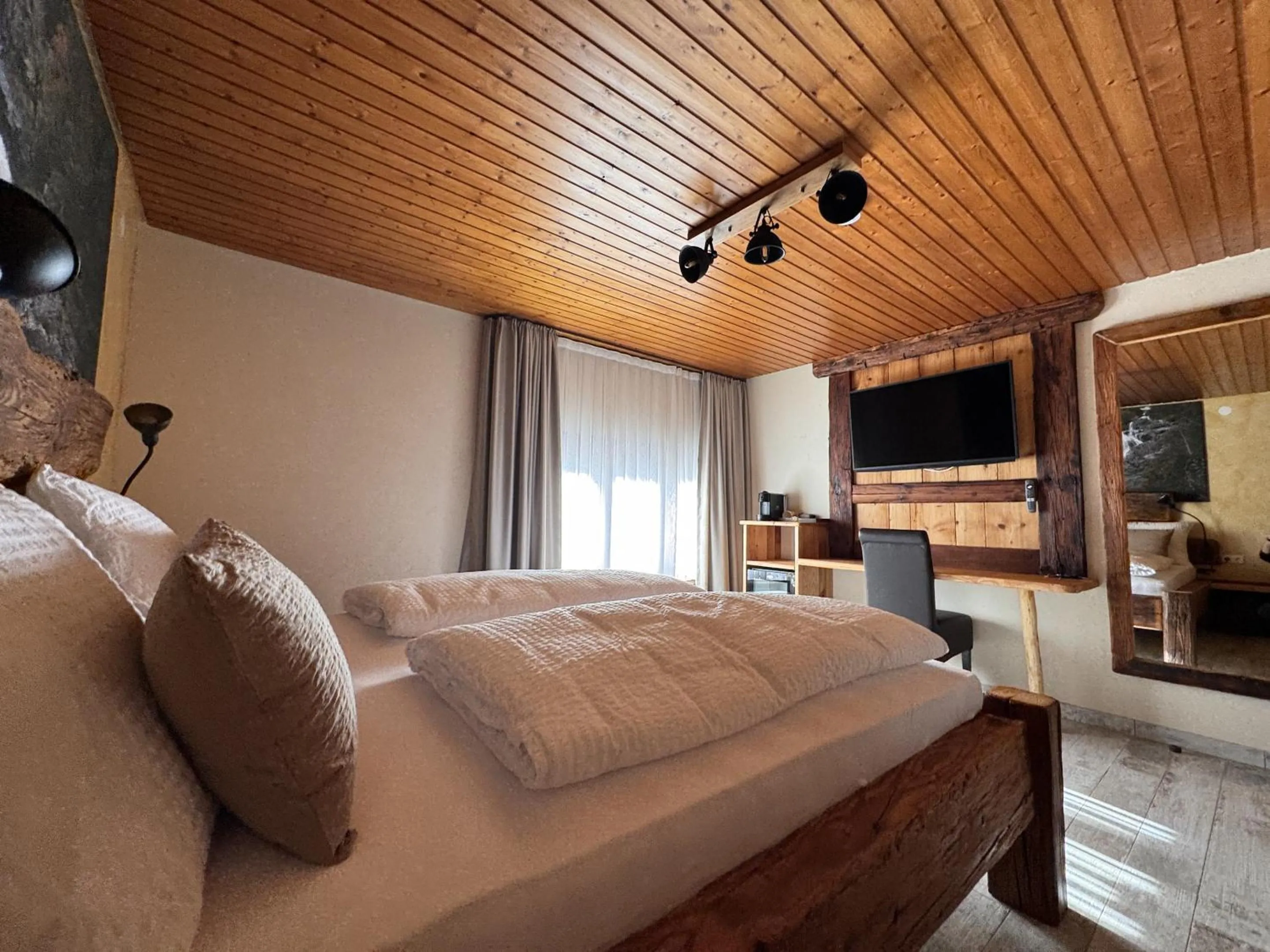 Bedroom, Bed in Black Forest Hotel Todtnau