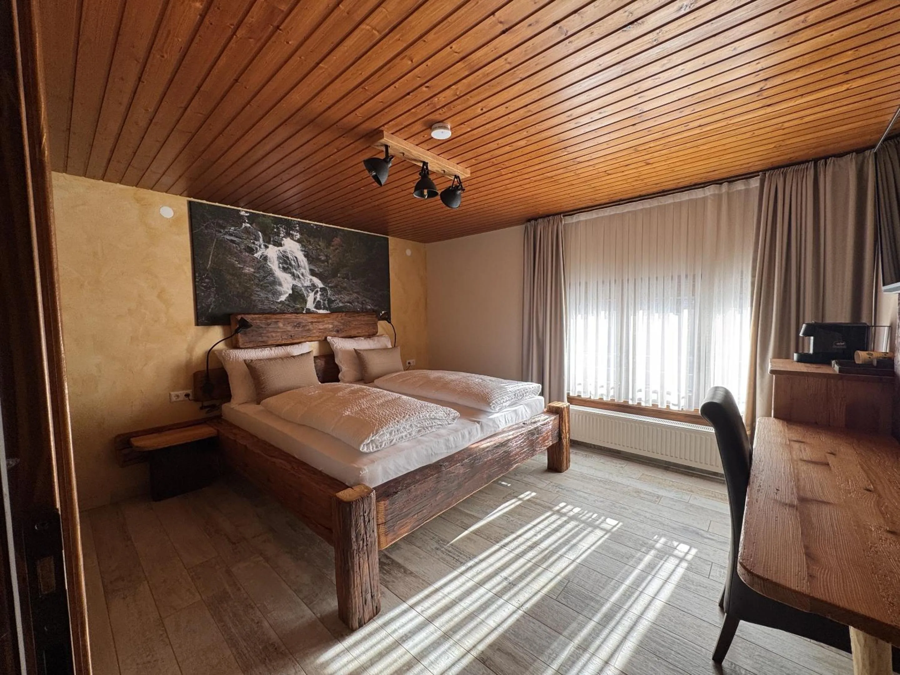 Bedroom, Bed in Black Forest Hotel Todtnau