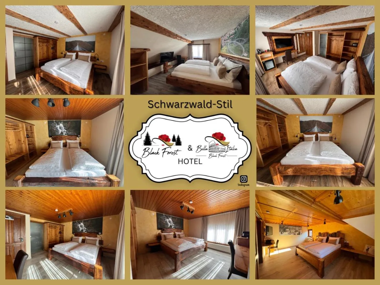 Bedroom, Bed in Black Forest Hotel Todtnau