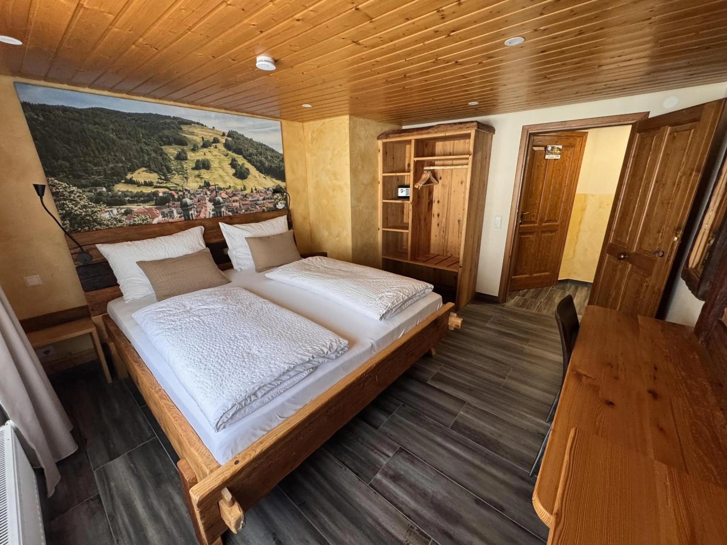 Bedroom, Bed in Black Forest Hotel Todtnau