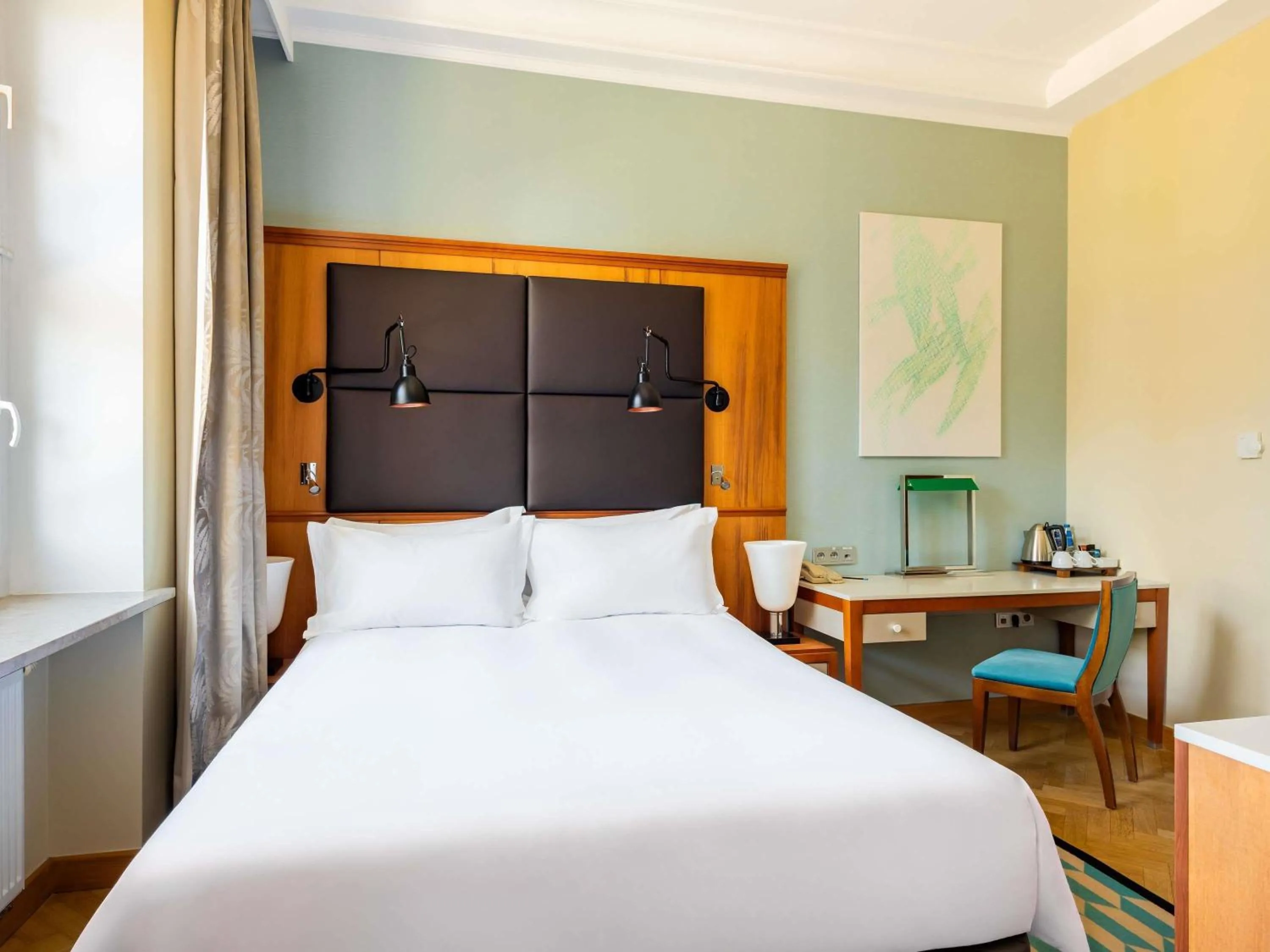 Bedroom, Bed in Sofitel Grand Sopot