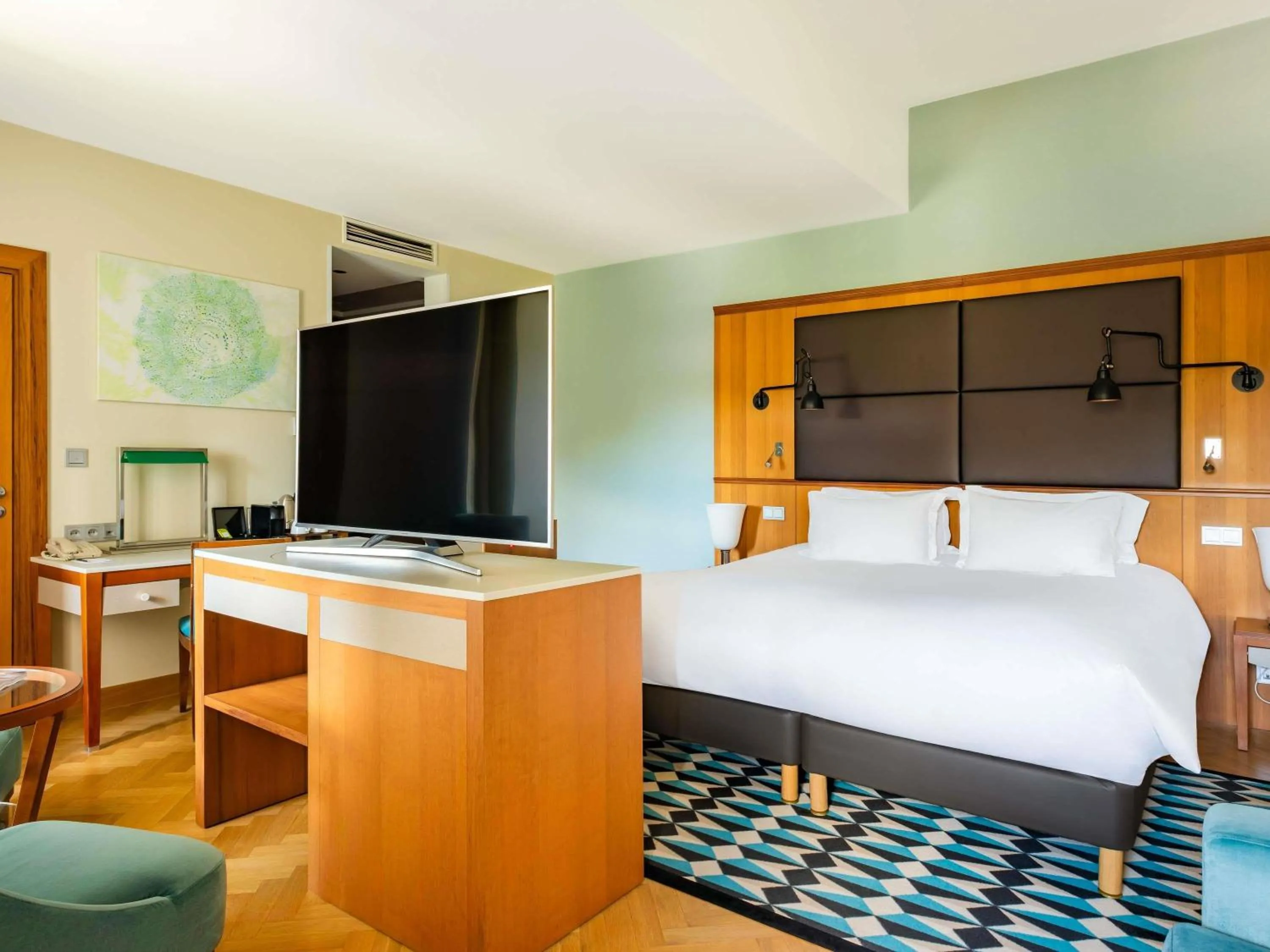 Bedroom, Bed in Sofitel Grand Sopot