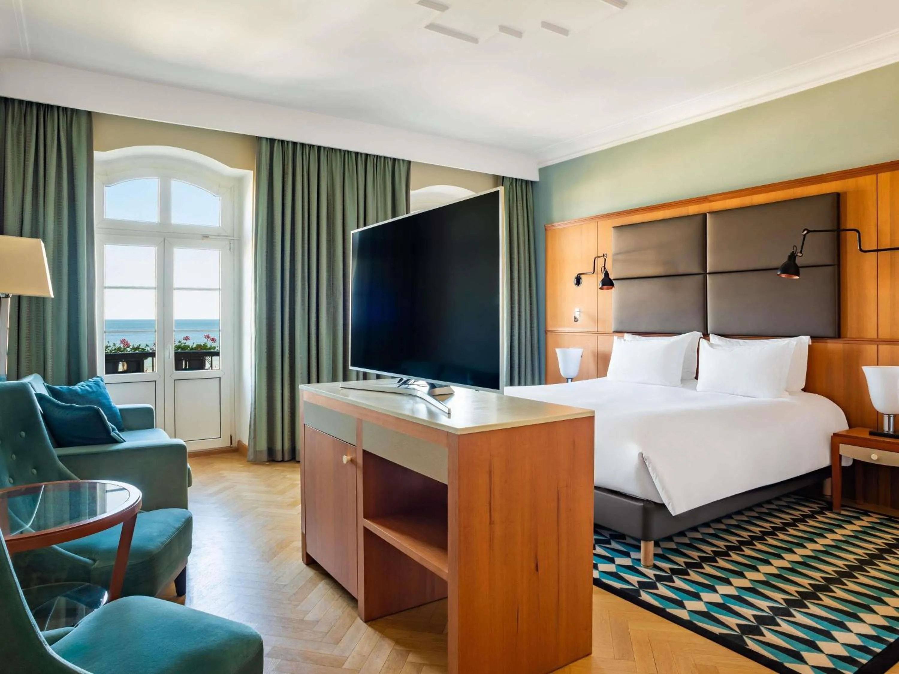 Bedroom, Bed in Sofitel Grand Sopot
