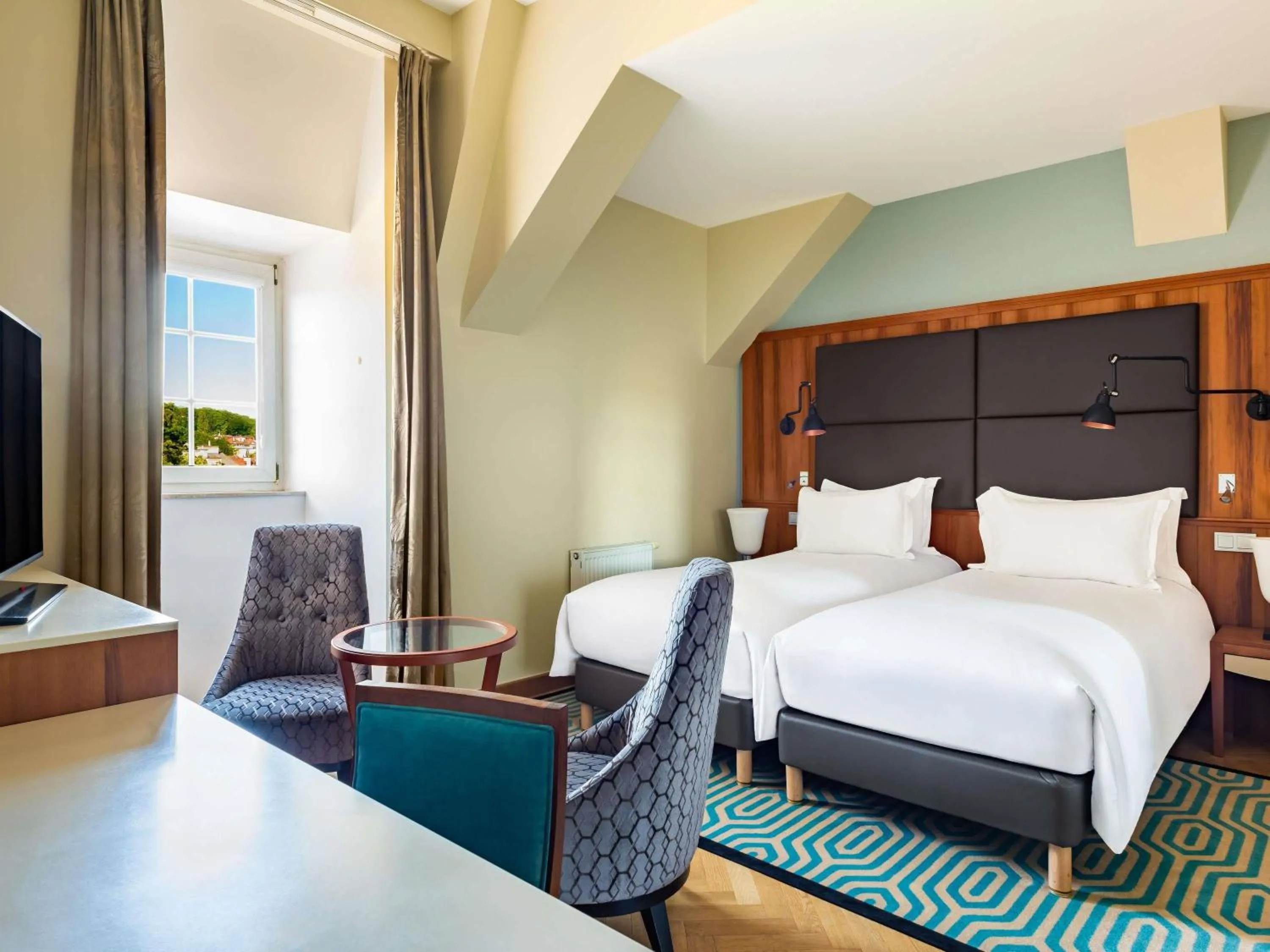 Bedroom, Bed in Sofitel Grand Sopot