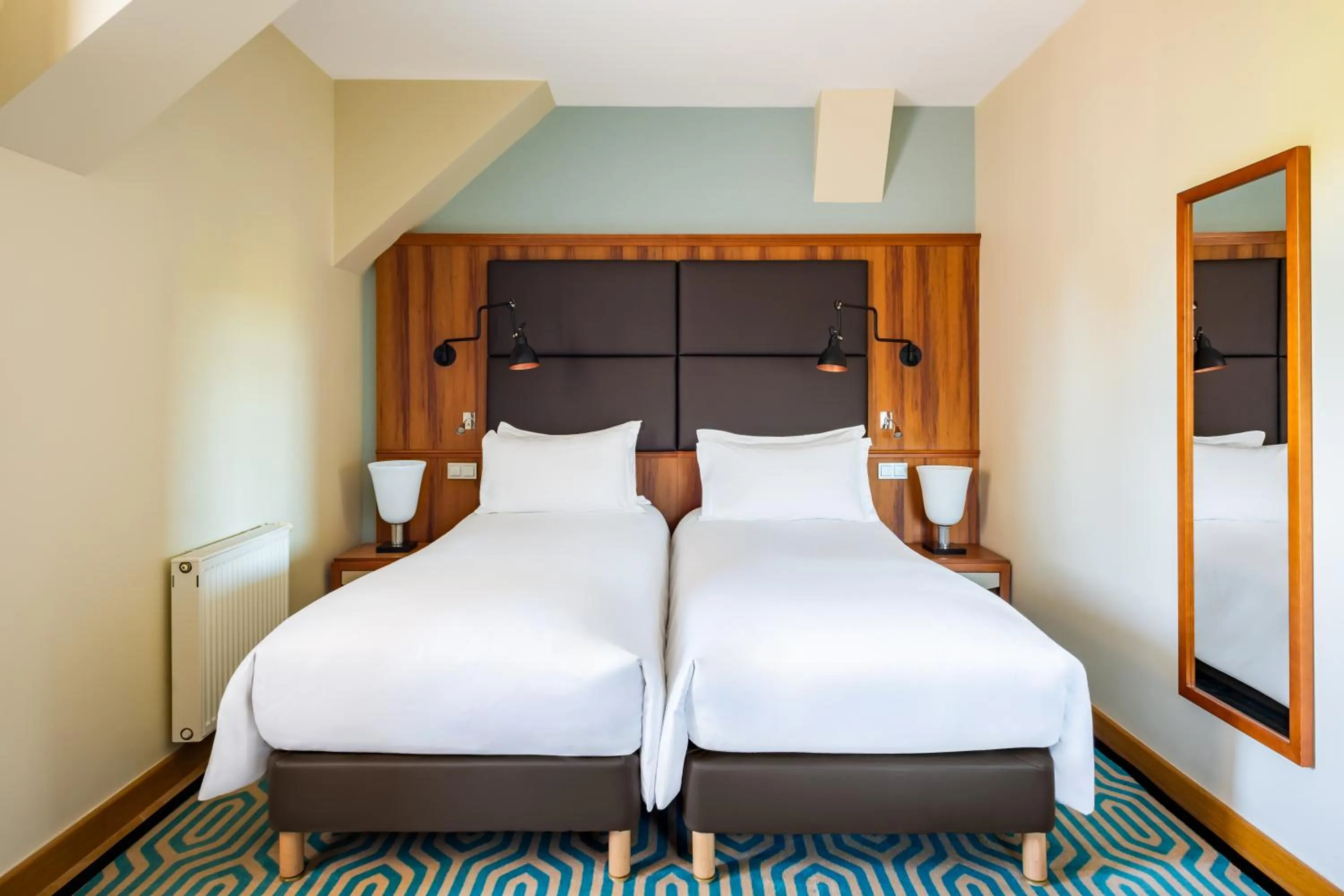 Bed in Sofitel Grand Sopot