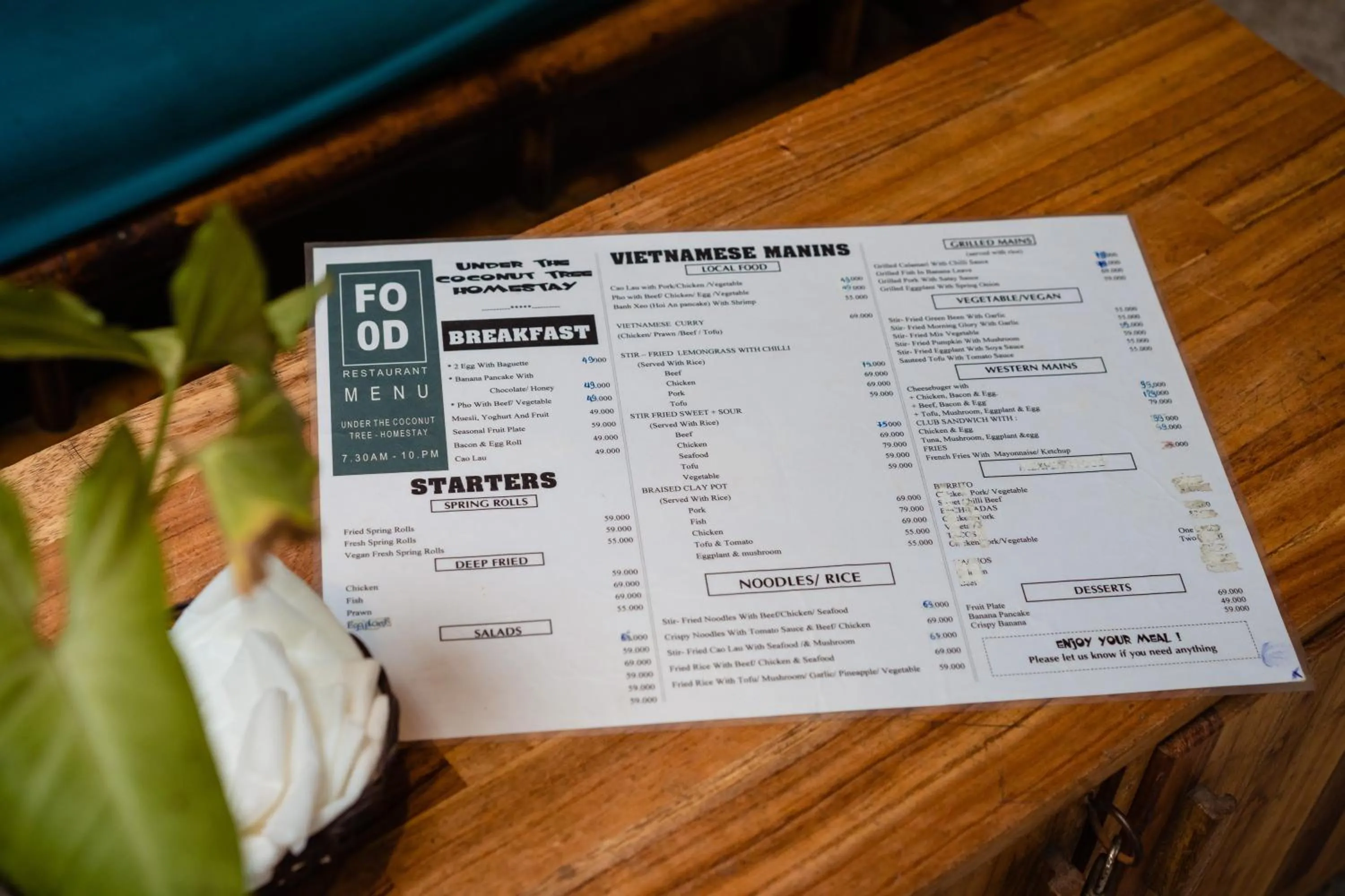 Under The Coconut Tree Hoi An