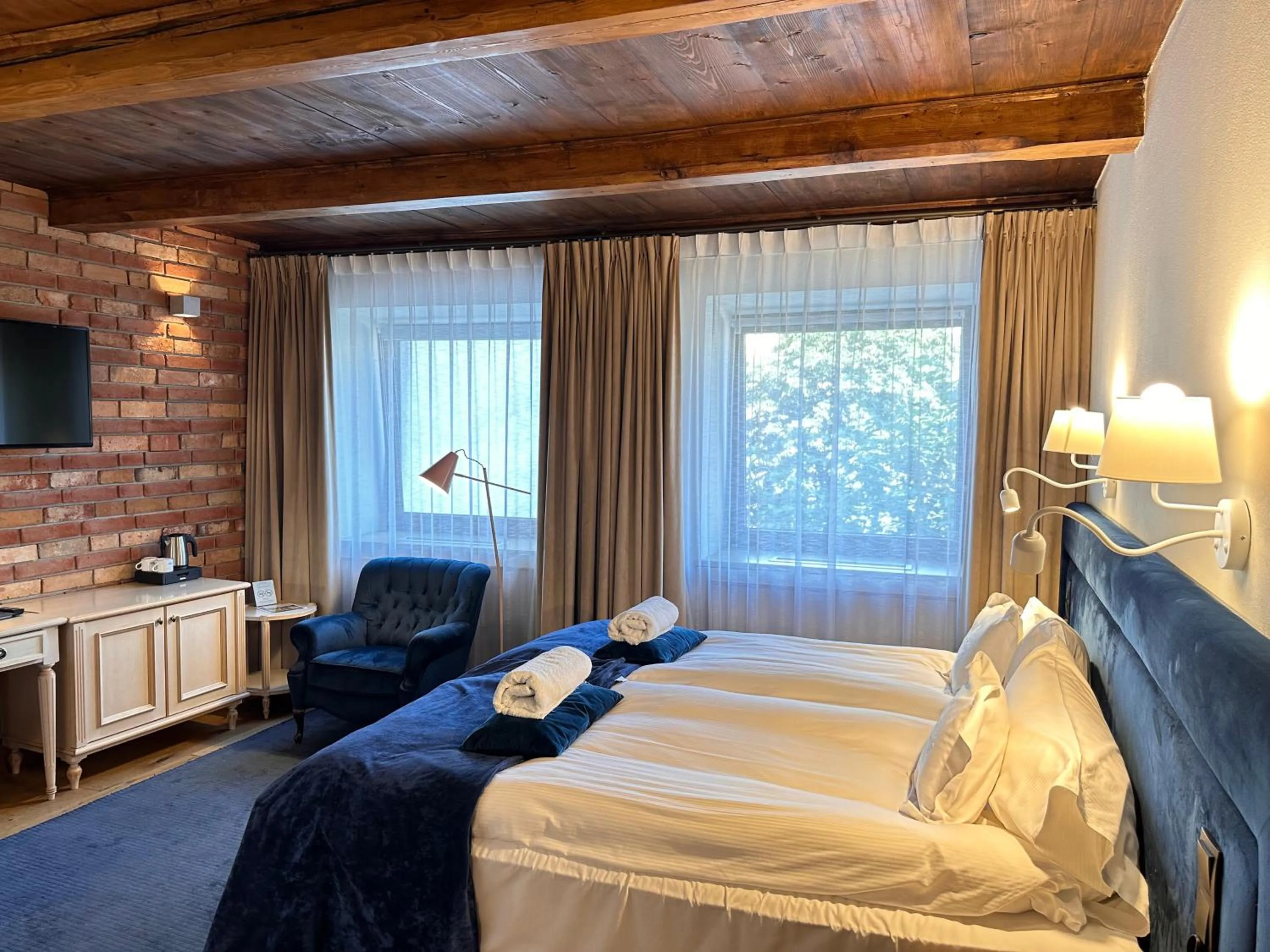 Bed in Hotel Rubinstein