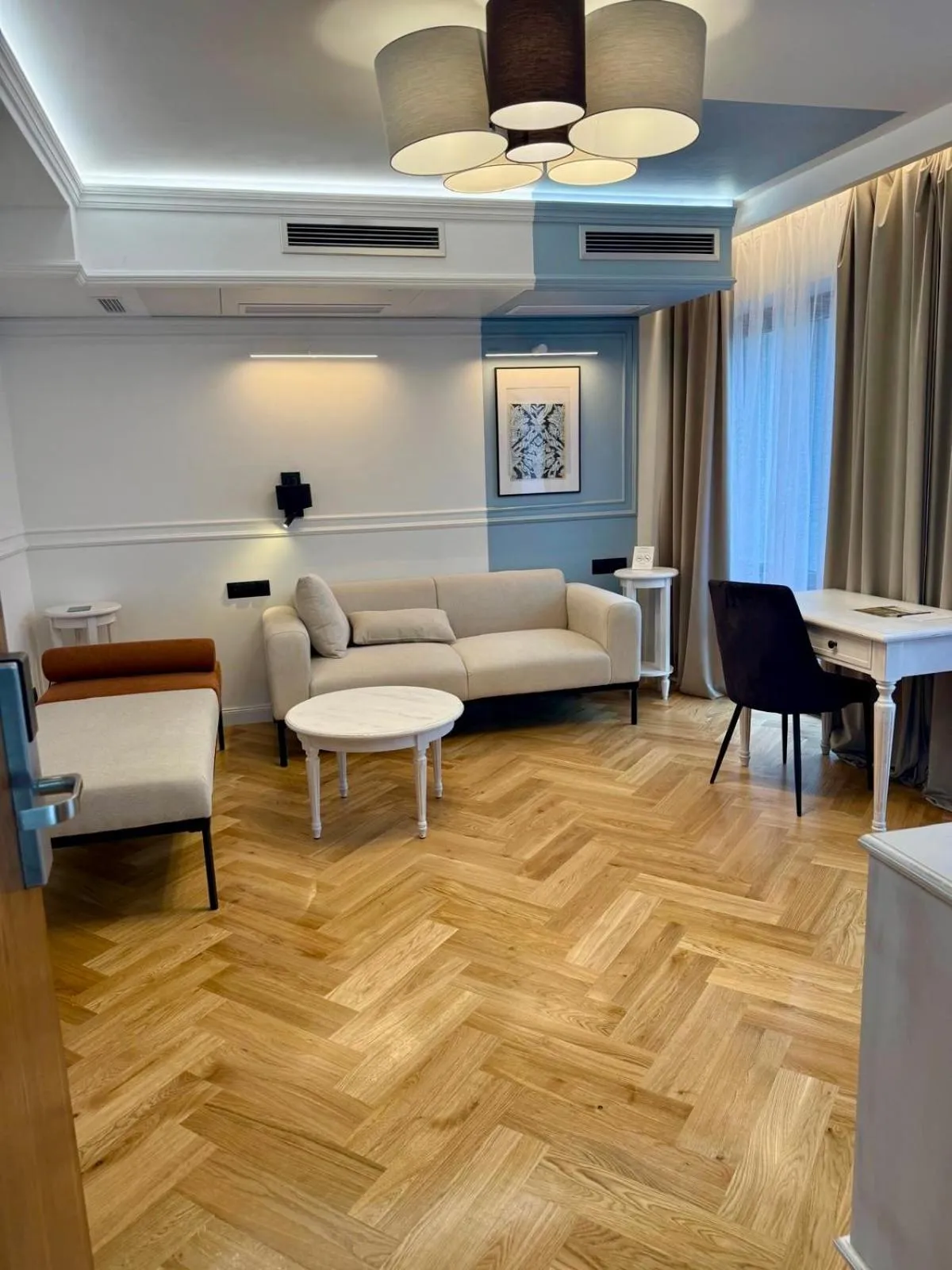 Living room in Hotel Rubinstein