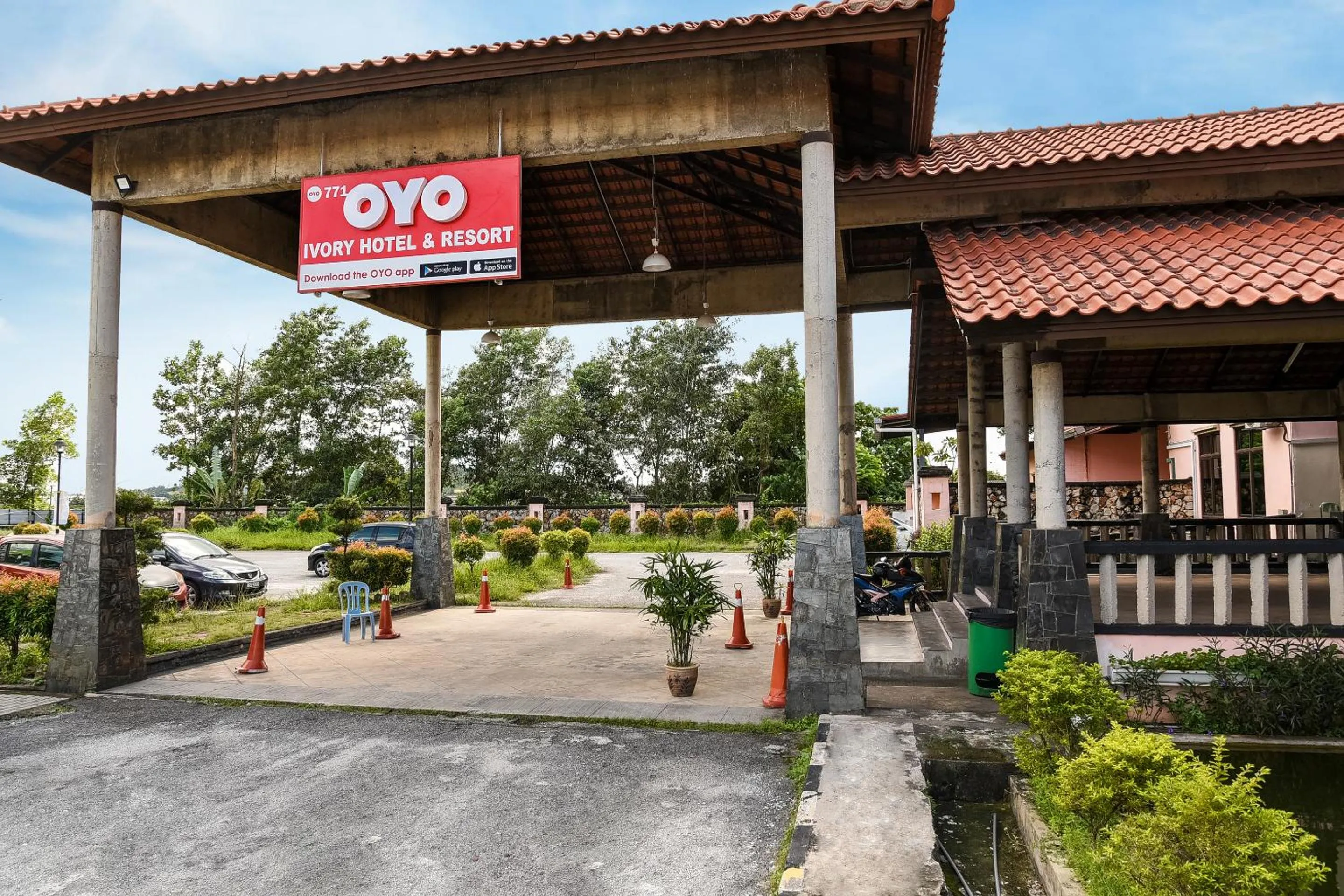 Facade/entrance in Super OYO Capital O 90548 Sp Venture Resort