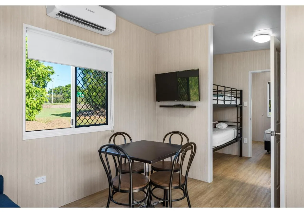 Seating area in Discovery Parks - Mackay