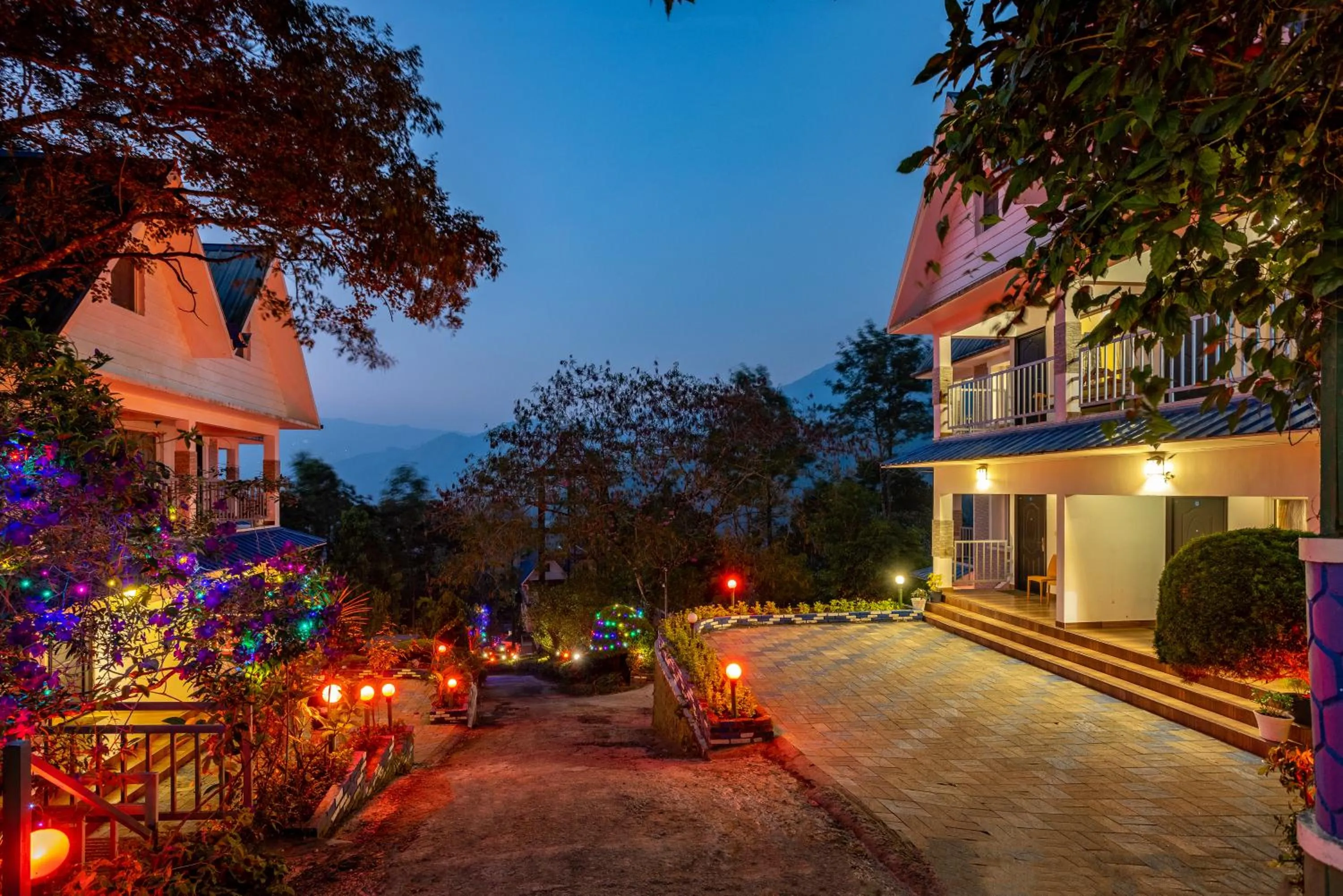 Property building in Eterno Camellia & Elettaria Resort with Pool