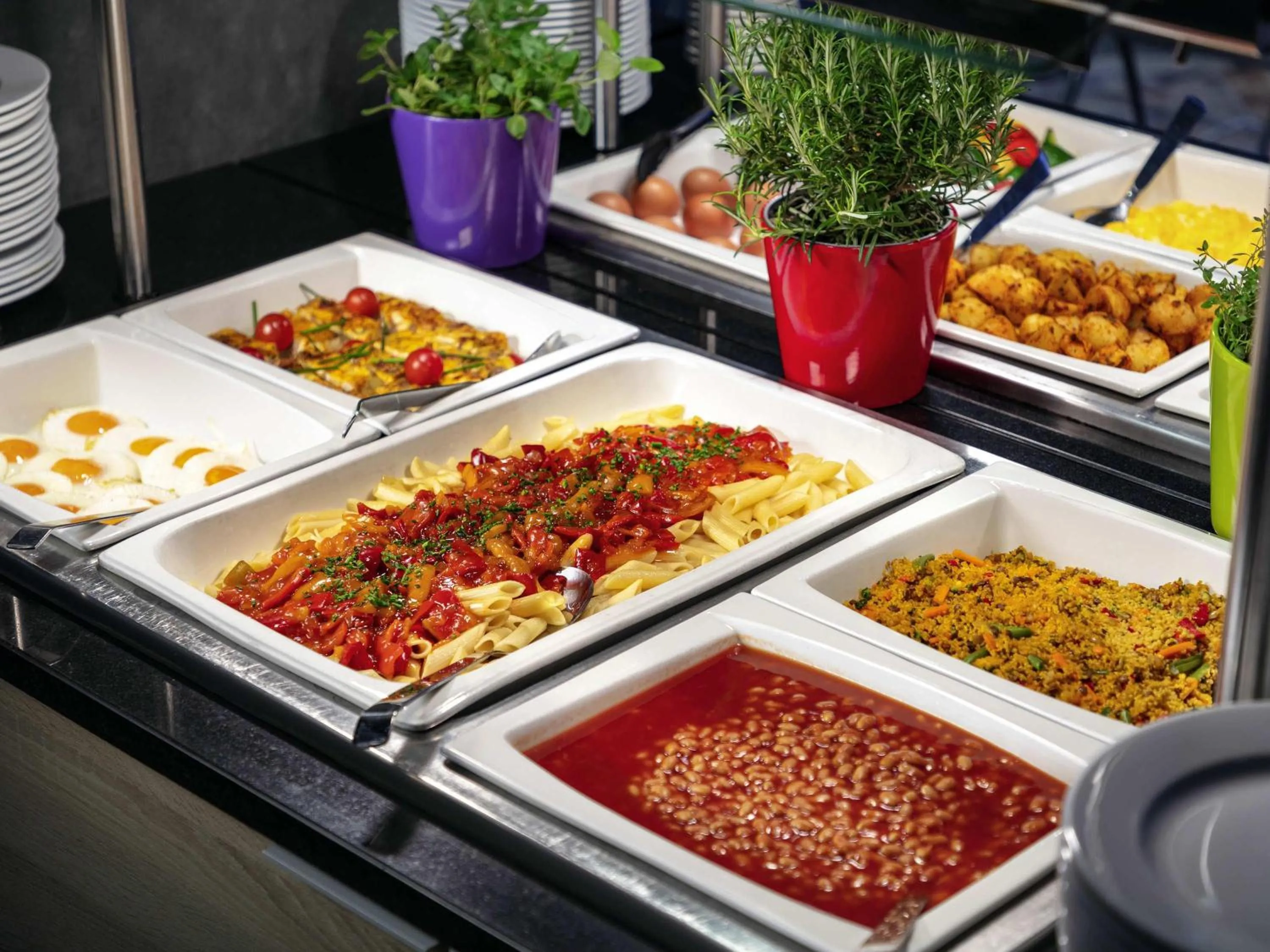 Breakfast in Novotel Poznan Centrum