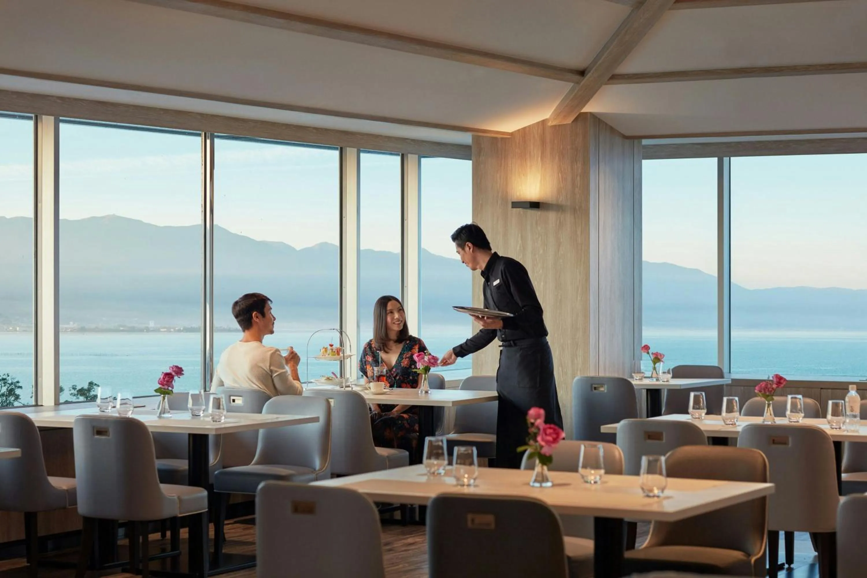 Restaurant/places to eat in Lake Biwa Marriott Hotel