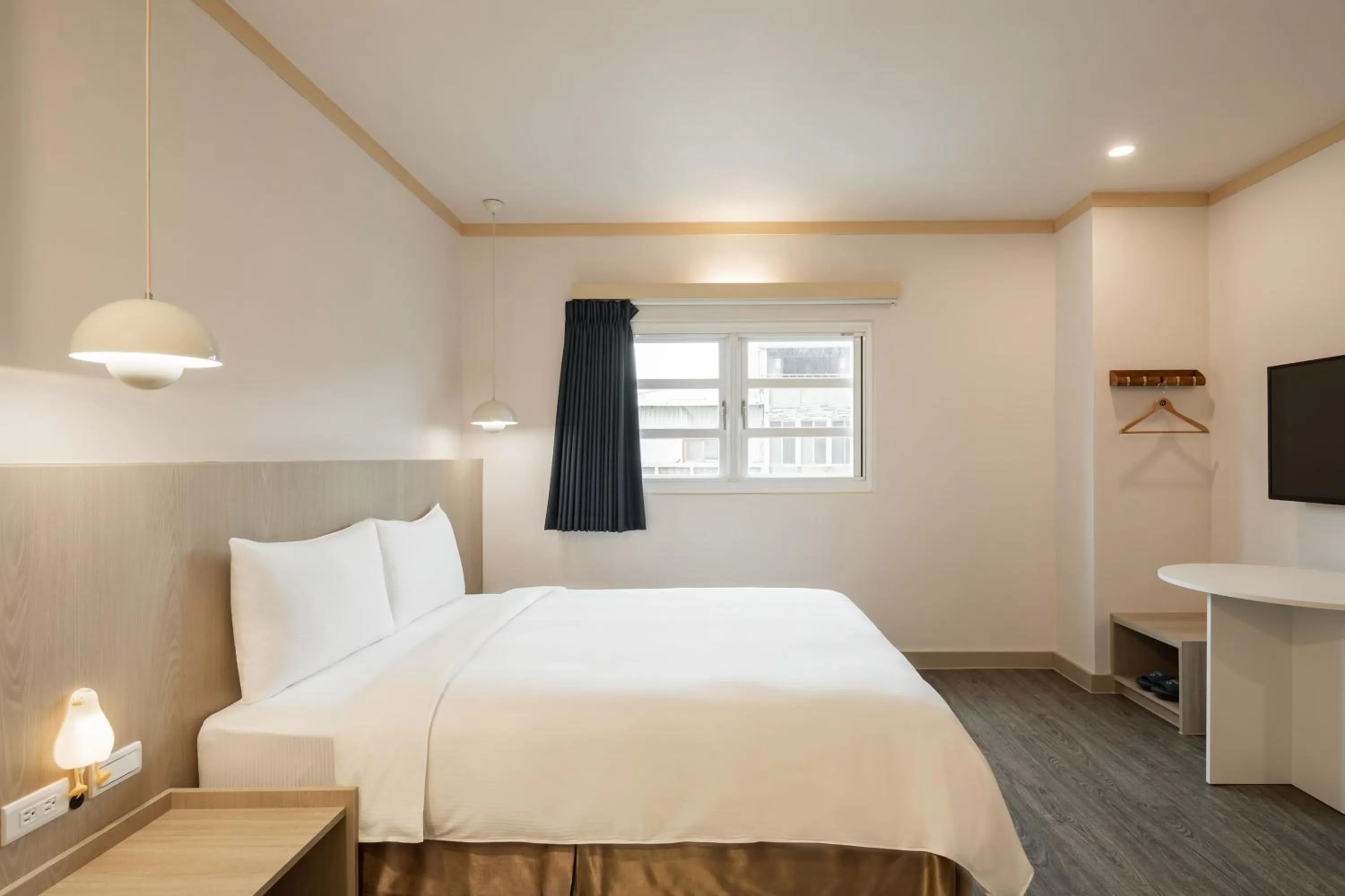 Bedroom, Bed in Kindness Hotel - Tainan Mingsheng Branch