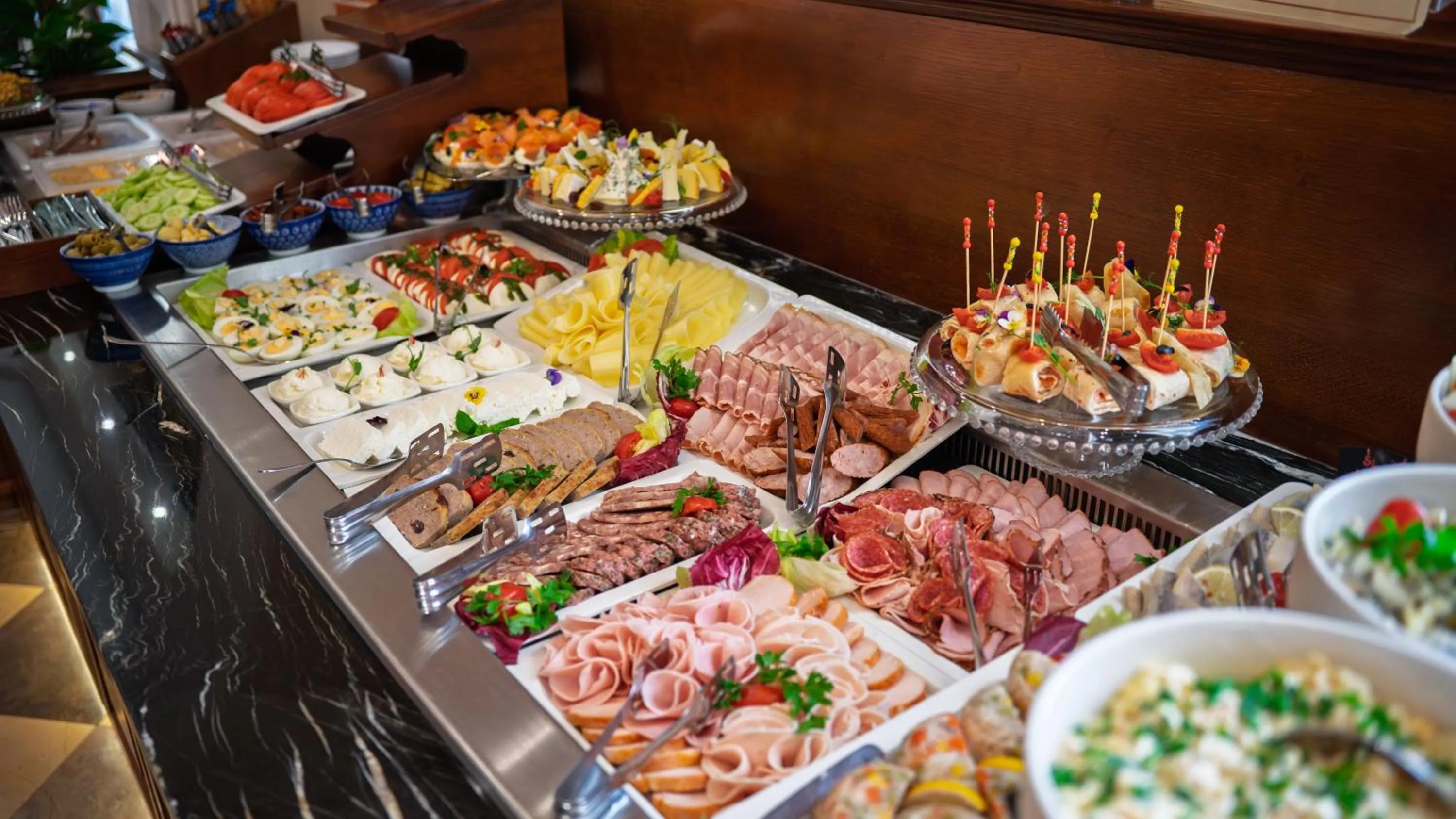 Breakfast in Hotel Polonia