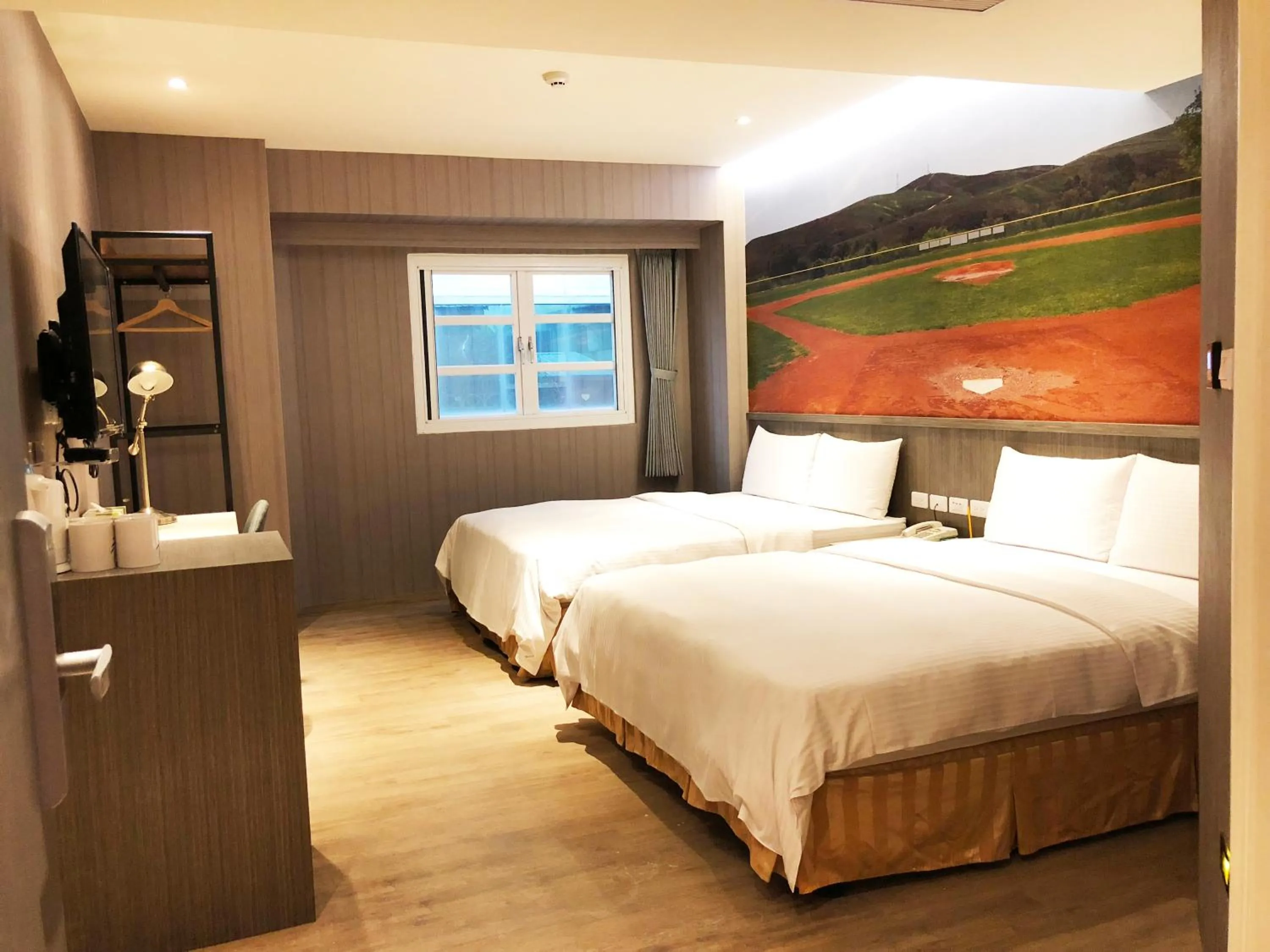 Photo of the whole room, Bed in La Hotel-Baseball Theme Hall