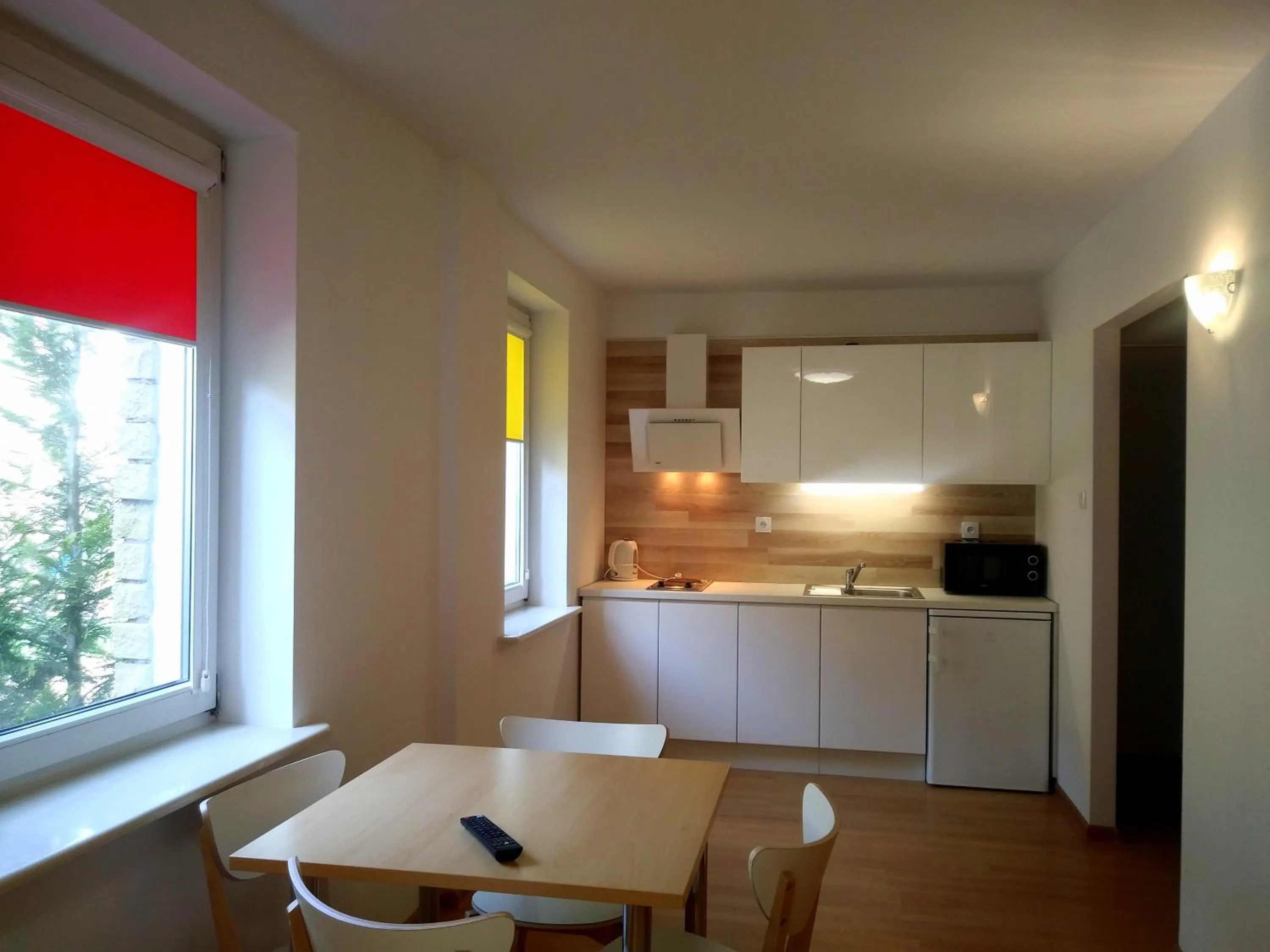 Kitchen or kitchenette in Warsaw Apartments Magnolie