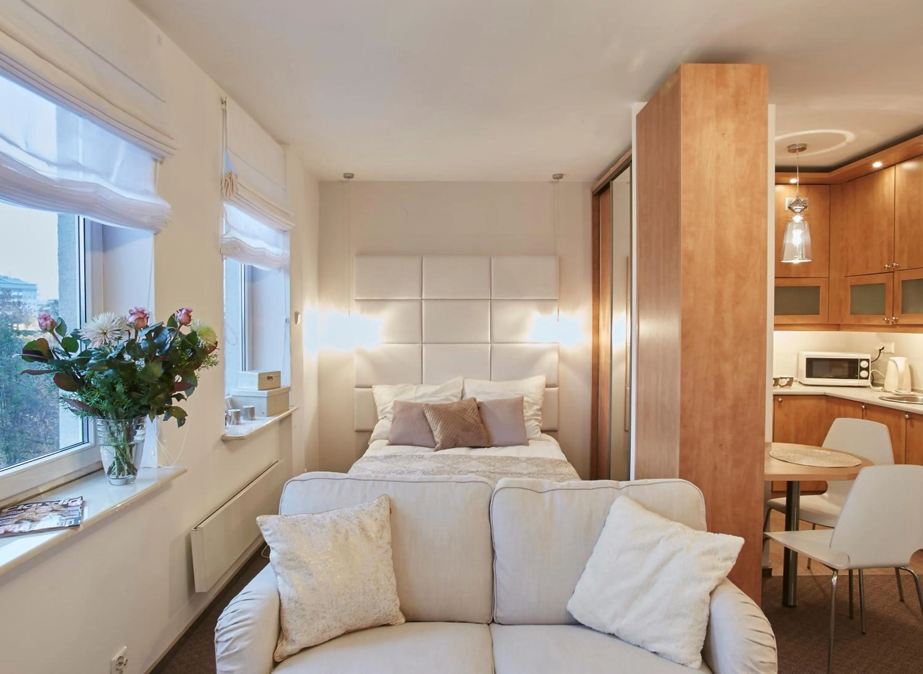 Photo of the whole room in Warsaw Apartments Magnolie