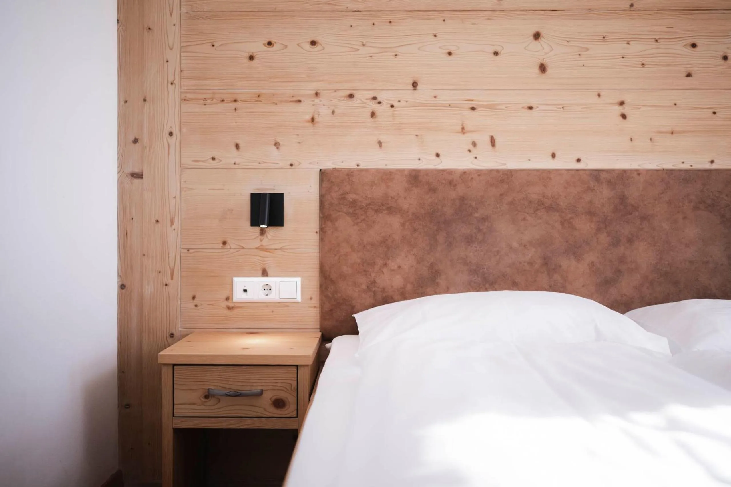 Bedroom, Bed in Hotel Fernblick