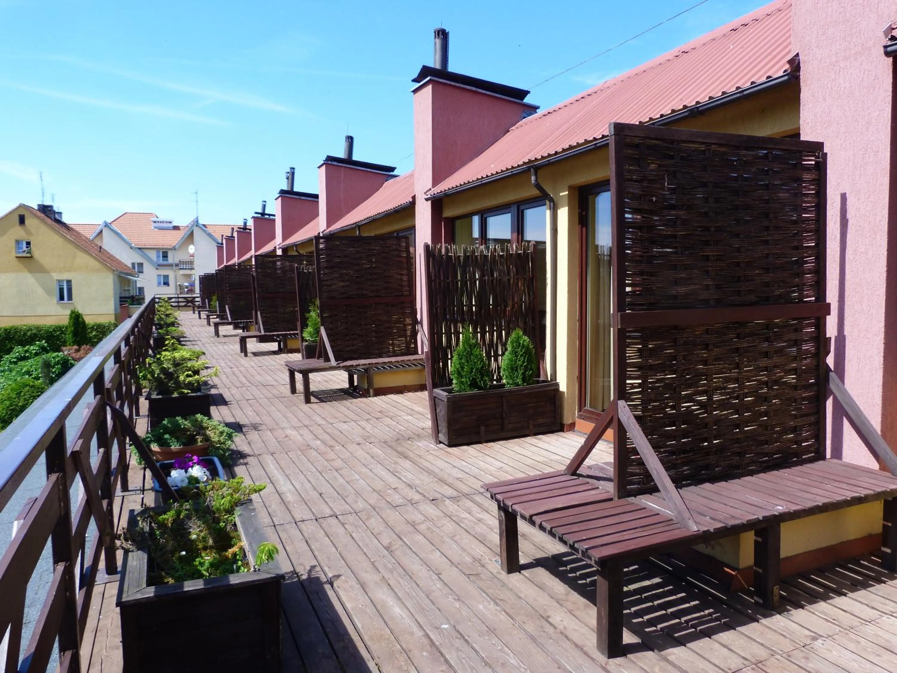 Balcony/Terrace in Hotel Kopernik