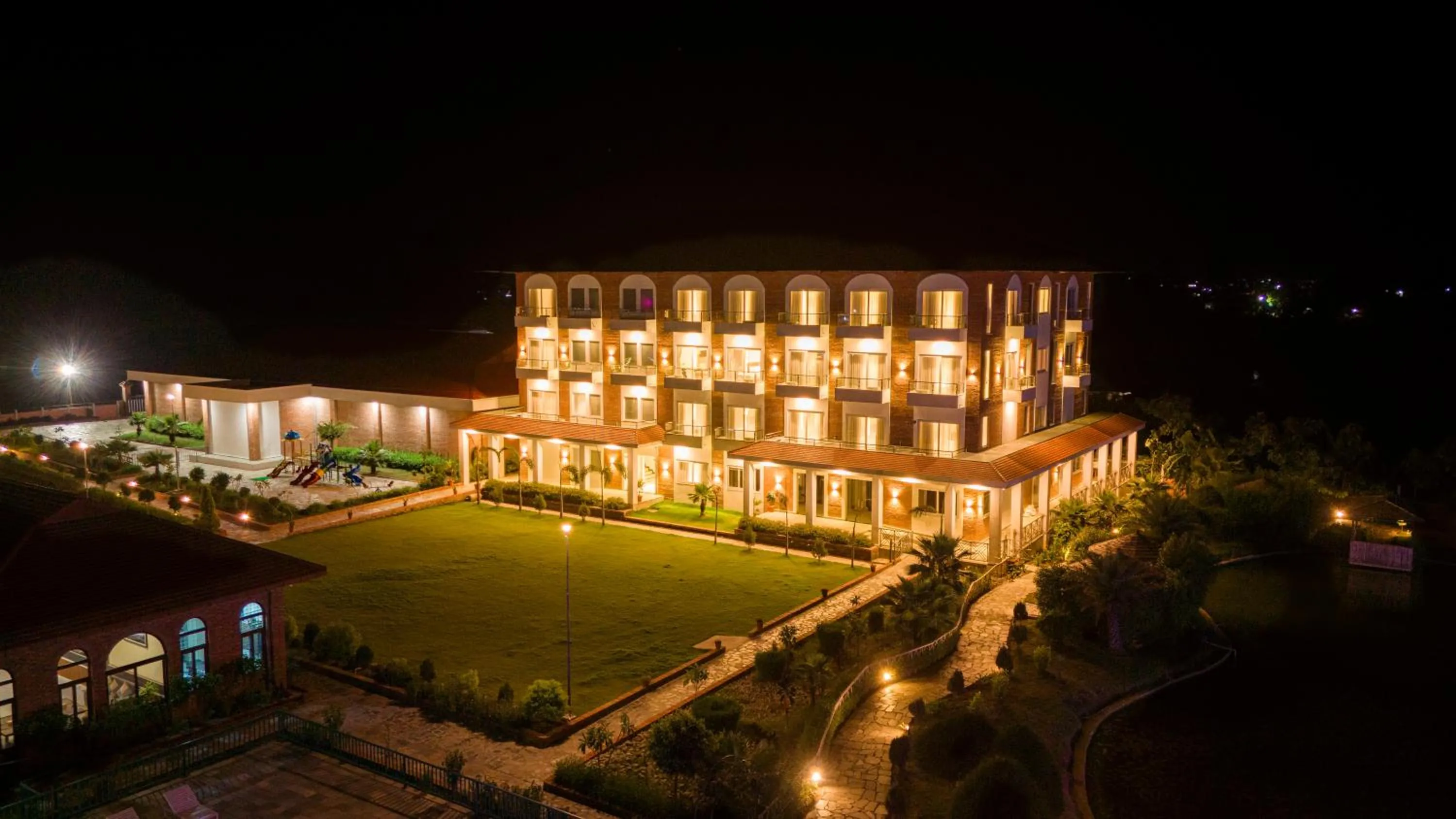 Garden in Lumbini Green Resort