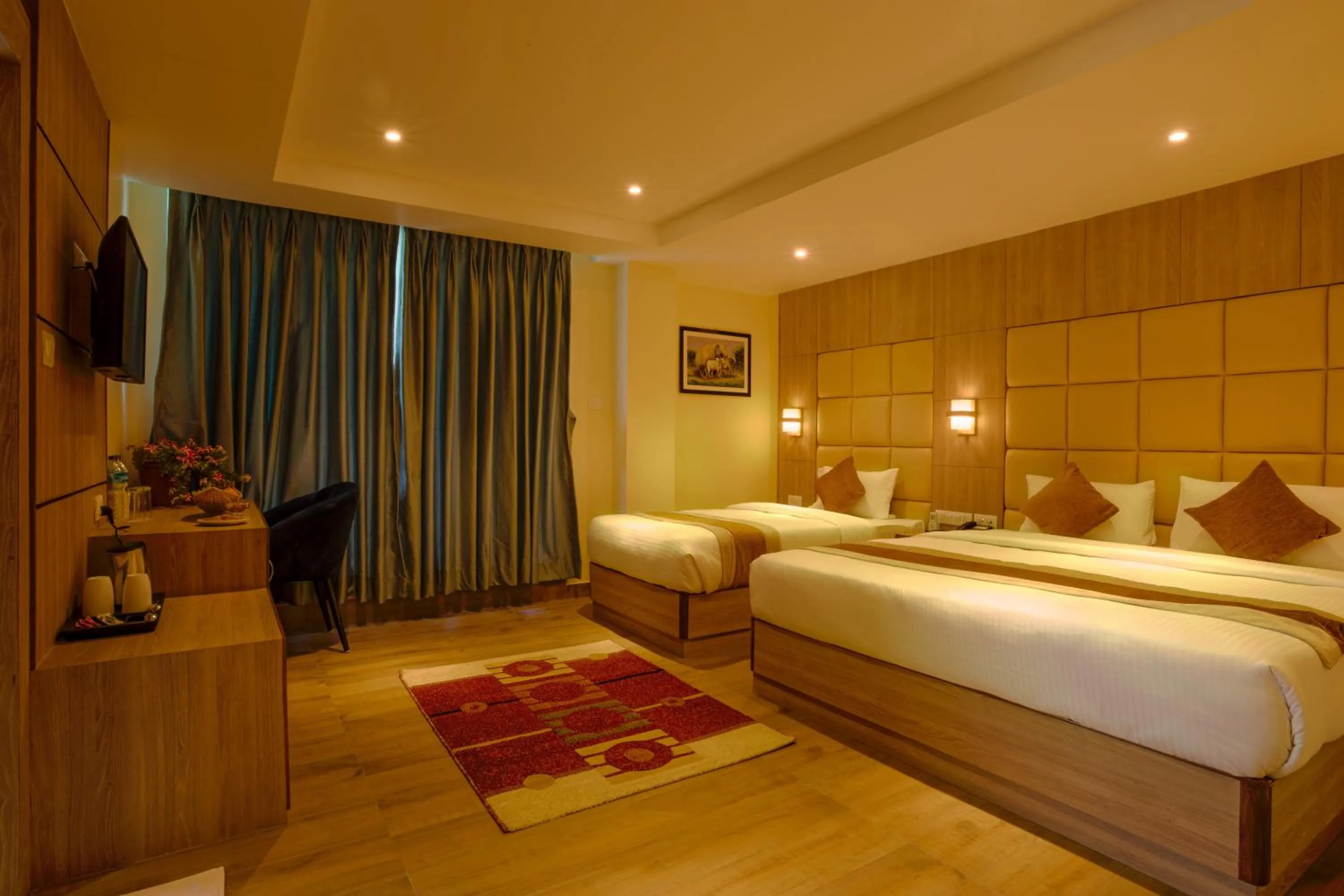 Photo of the whole room in Lumbini Green Resort