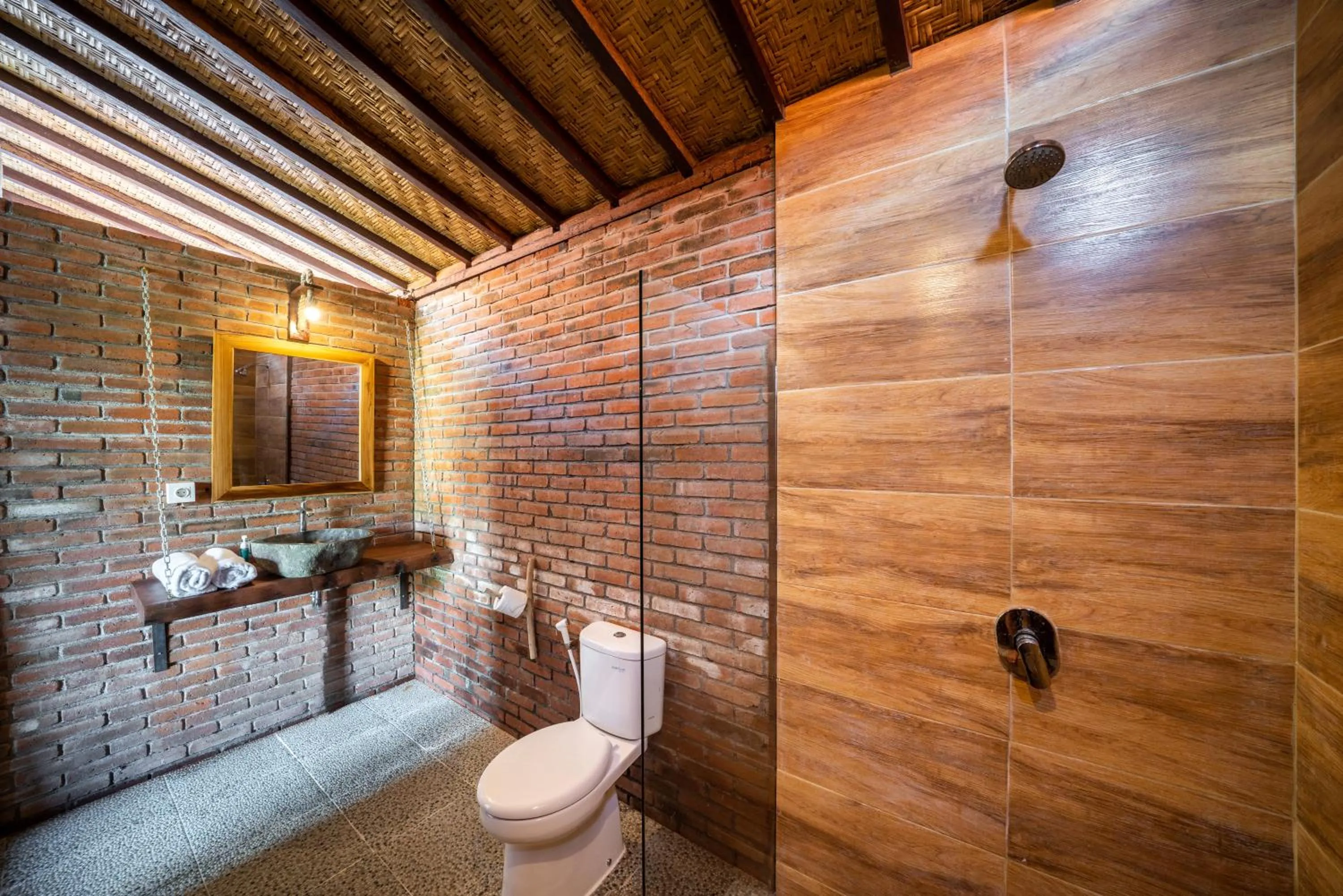 Bathroom in Lumbung Sari