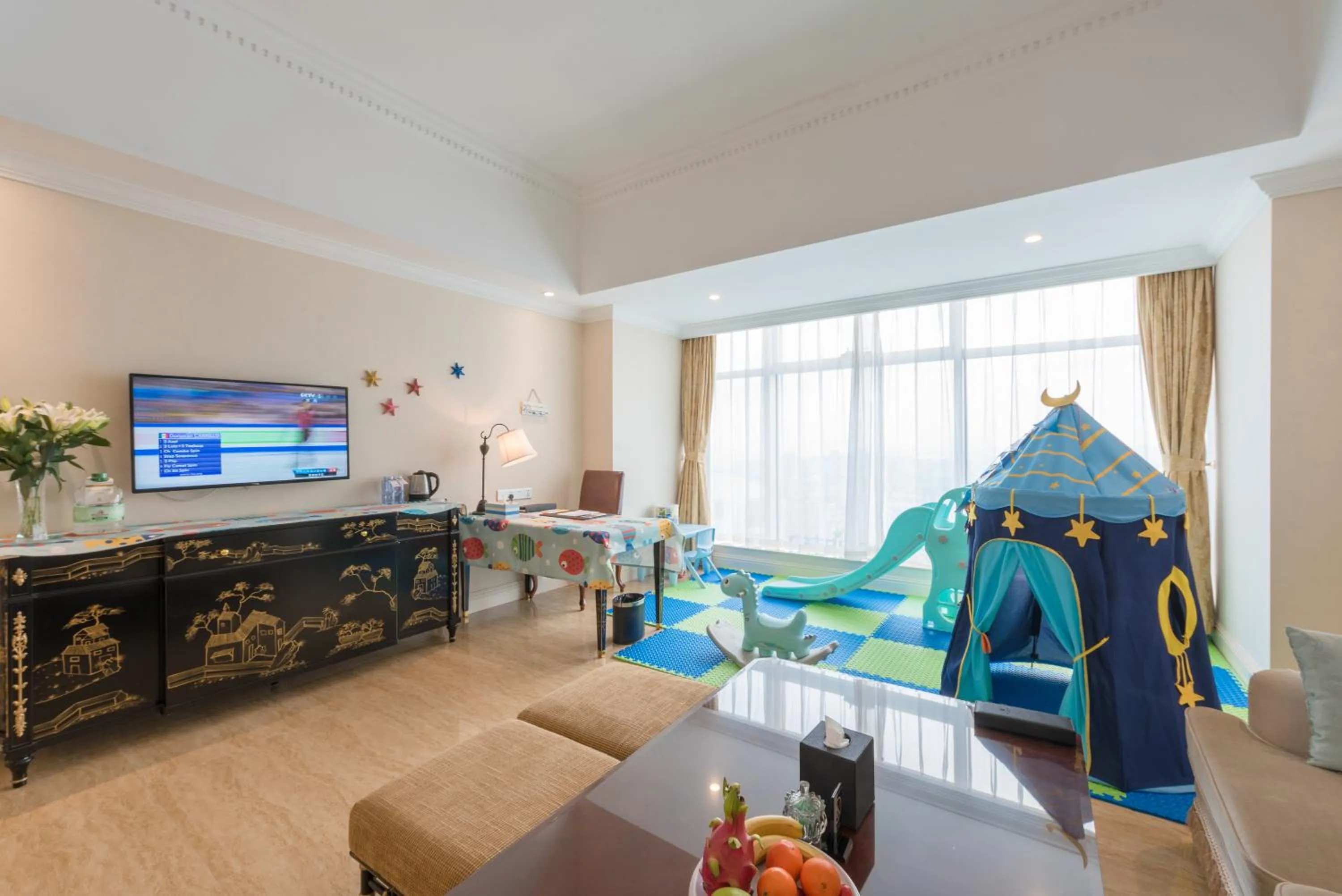 Living room in Qingdao Jianxin International Hotel