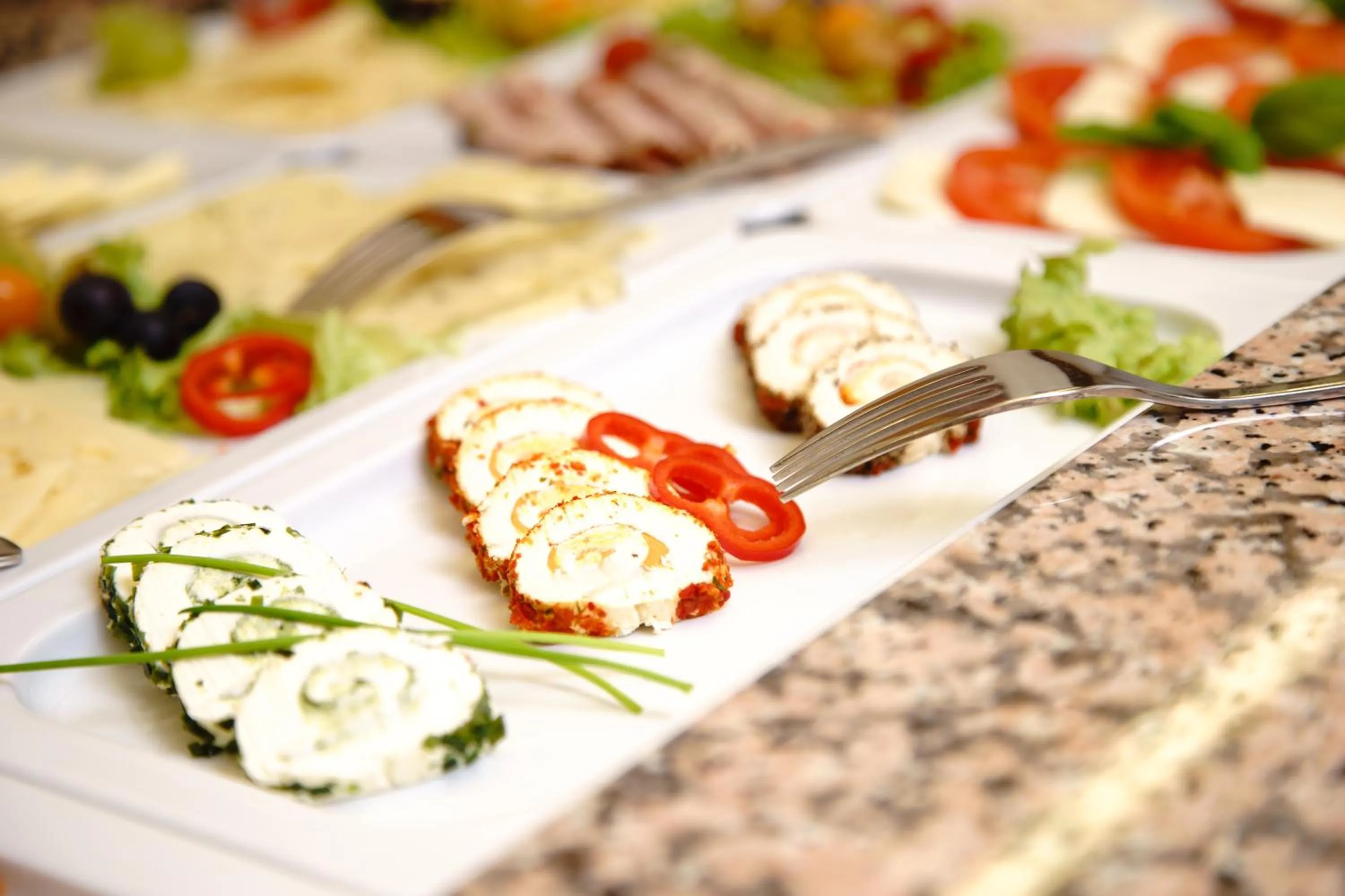 Buffet breakfast in Parkhotel Pyrmont