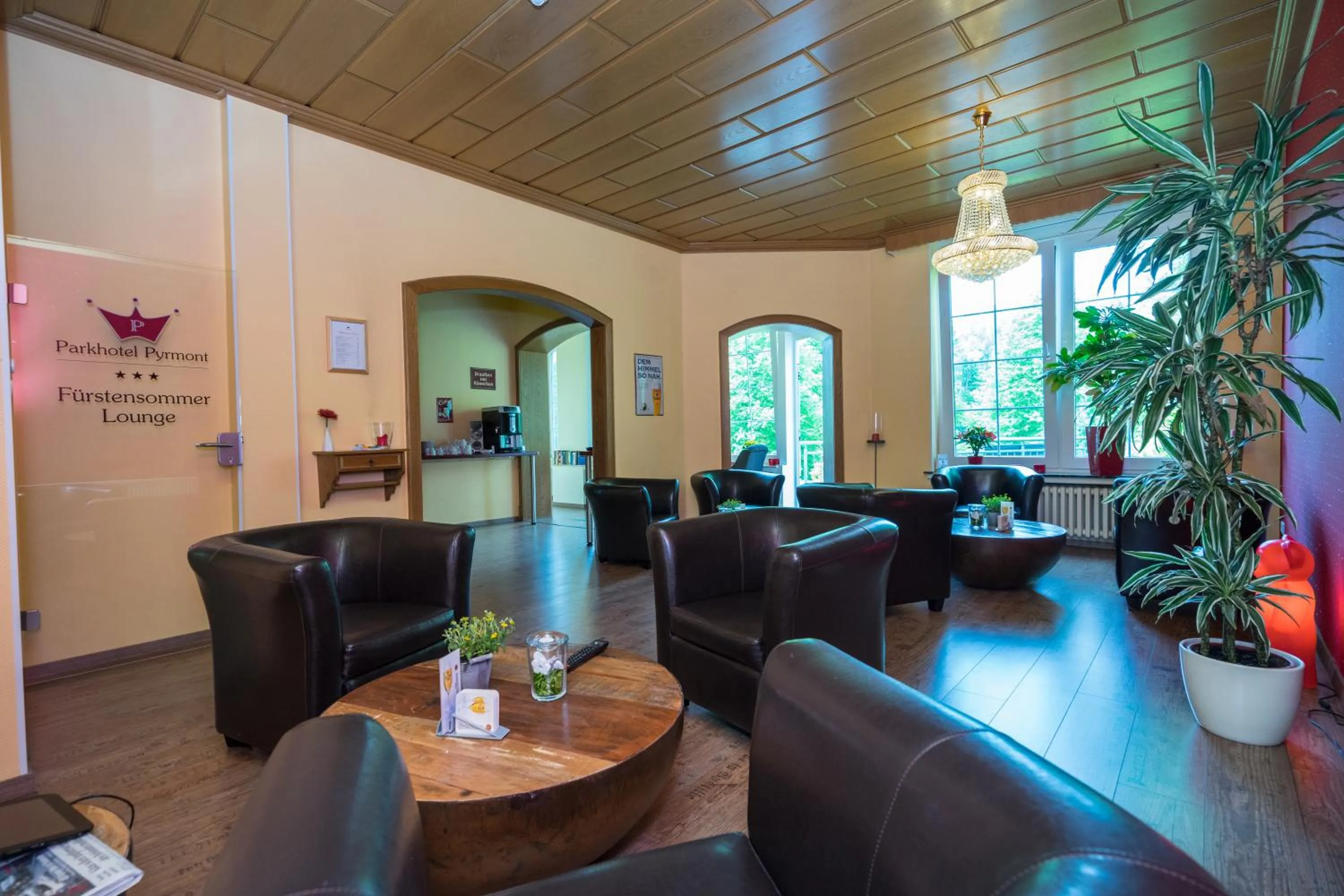 Lounge or bar in Parkhotel Pyrmont