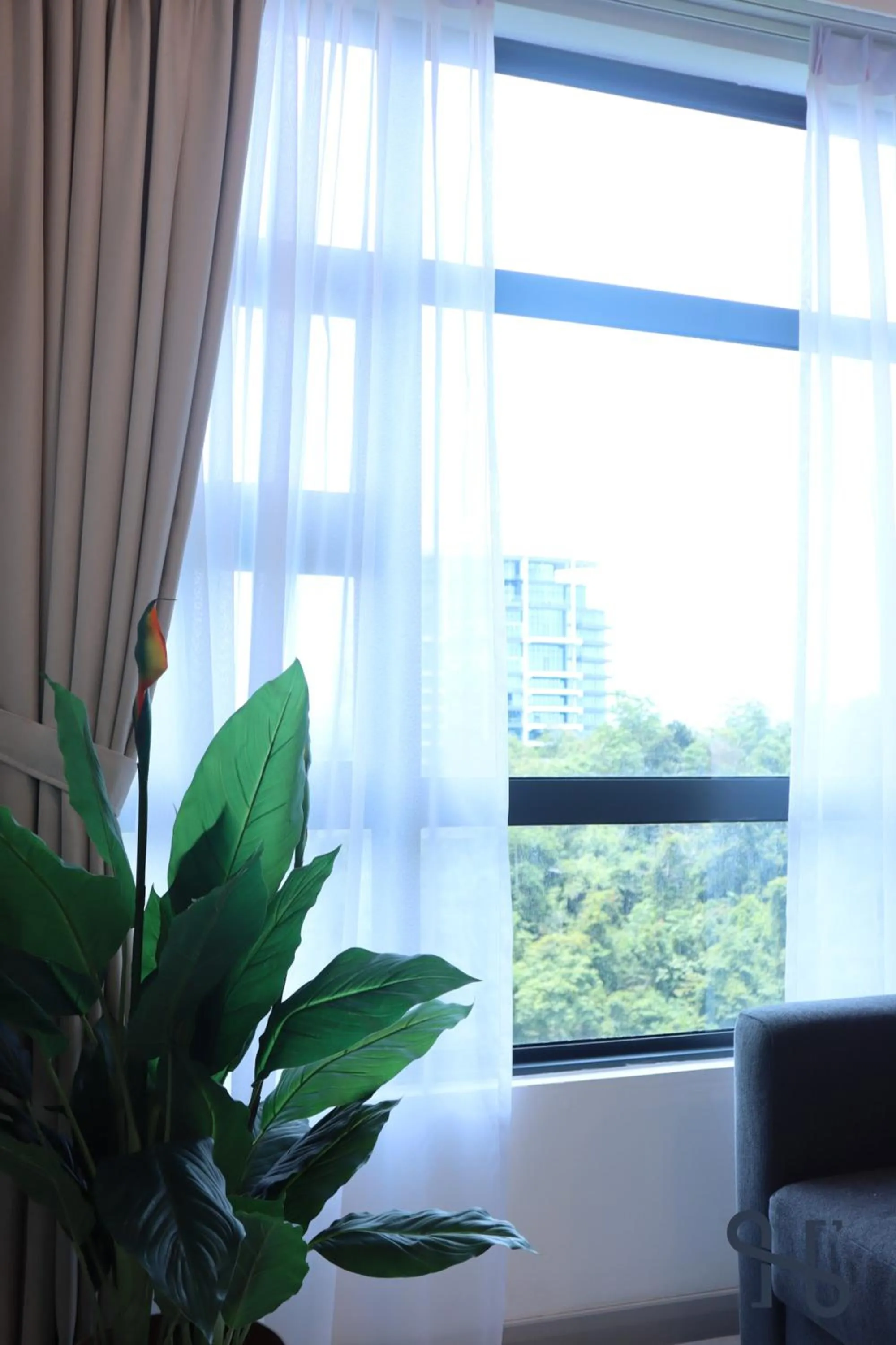 Living room in Homesuite' Home at Jesselton Quay