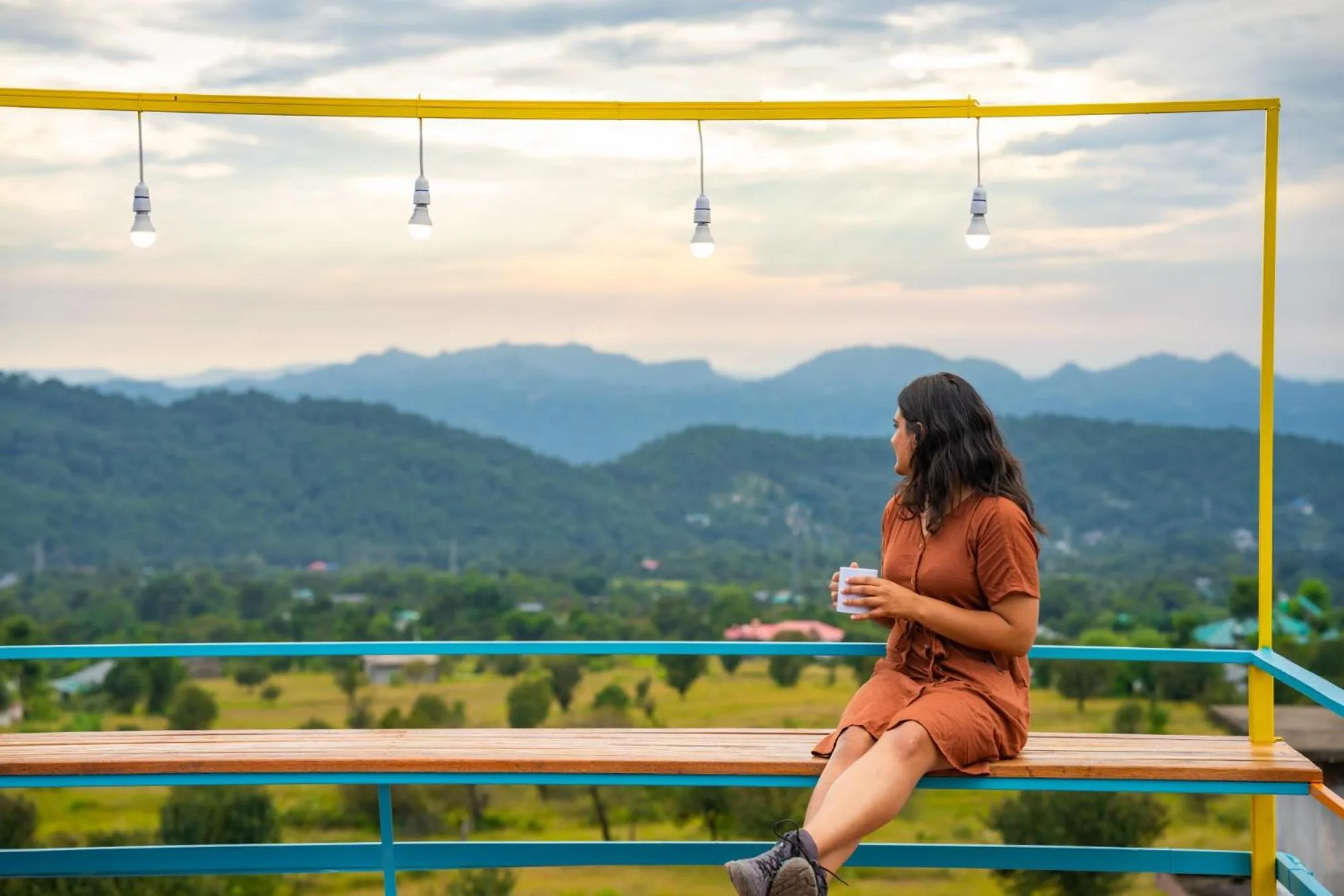 Mountain view in goSTOPS Bir, Landing Site