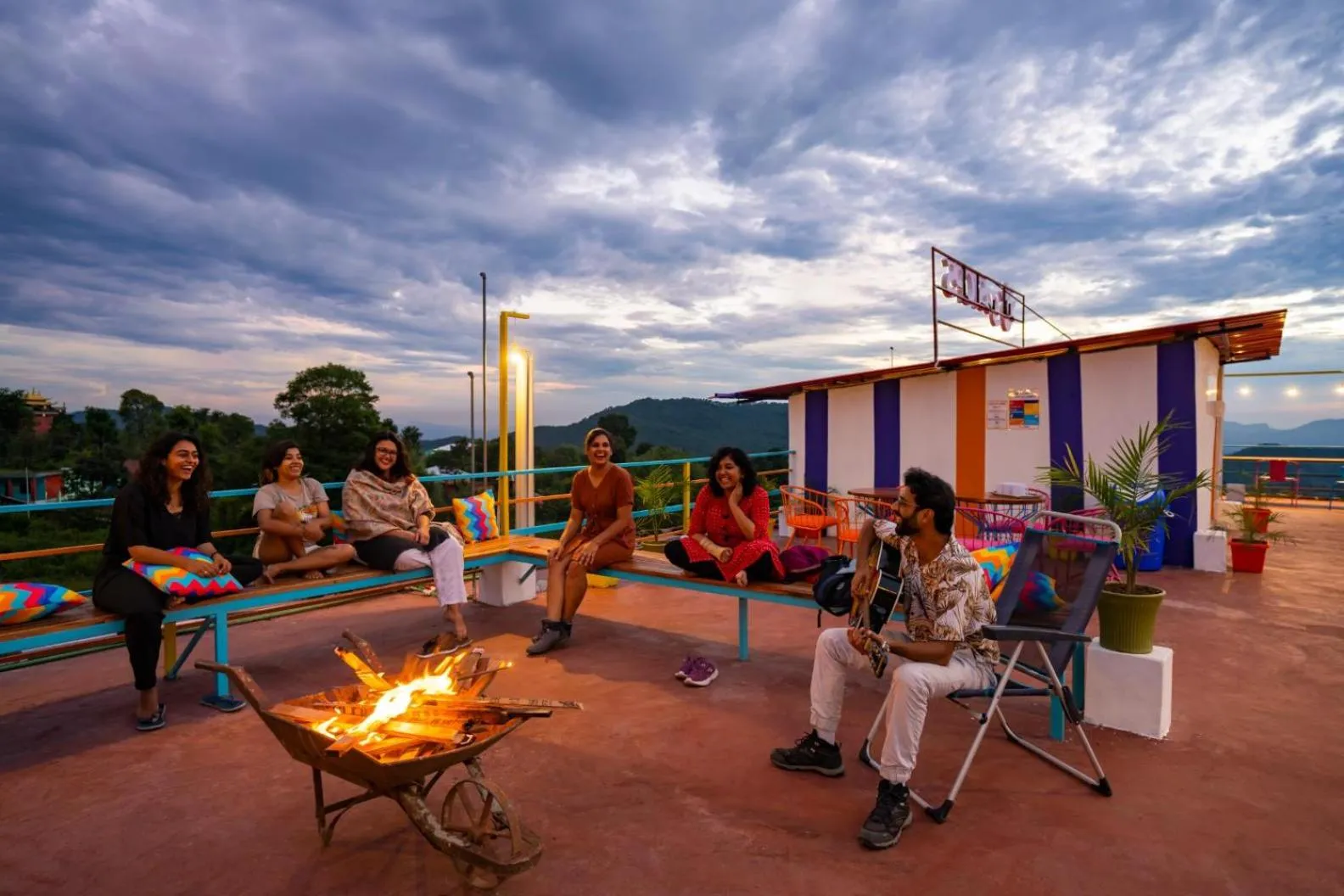 Natural landscape in goSTOPS Bir, Landing Site