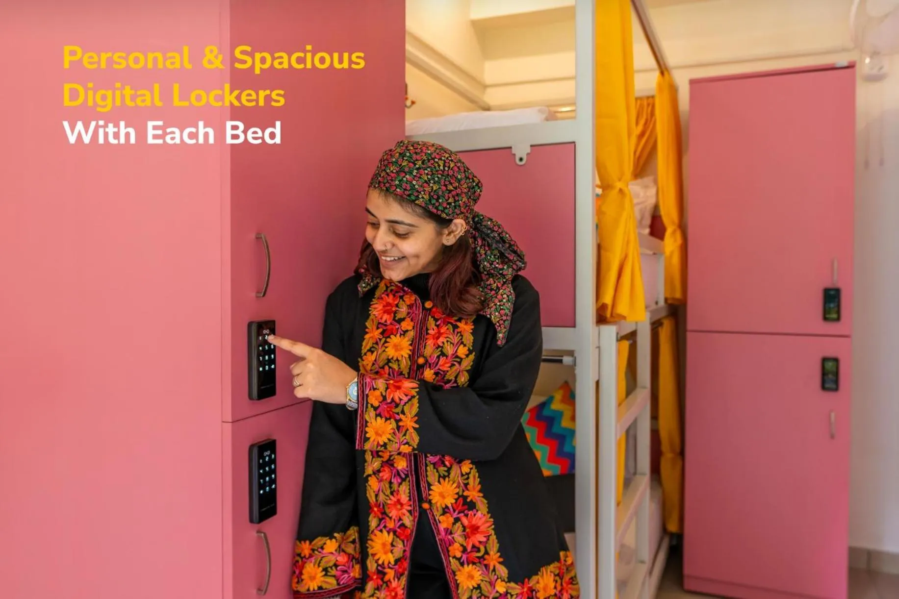 wardrobe in goSTOPS Bir, Landing Site