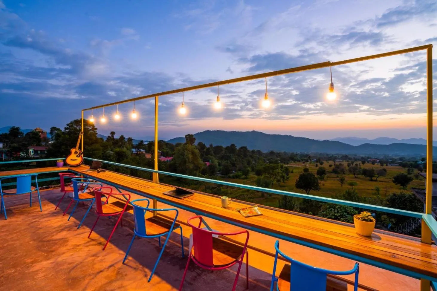 Mountain view in goSTOPS Bir, Landing Site