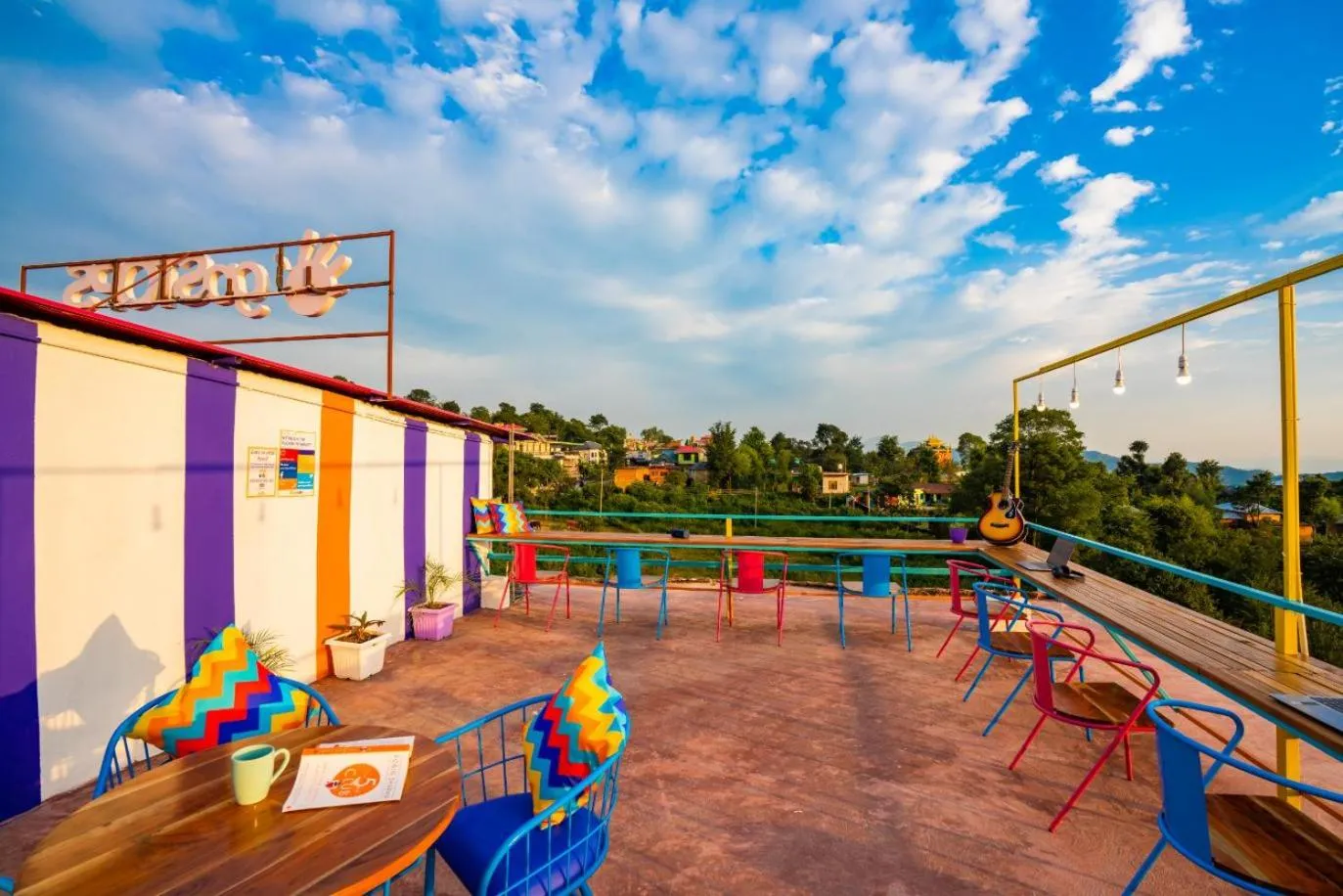Balcony/Terrace in goSTOPS Bir, Landing Site