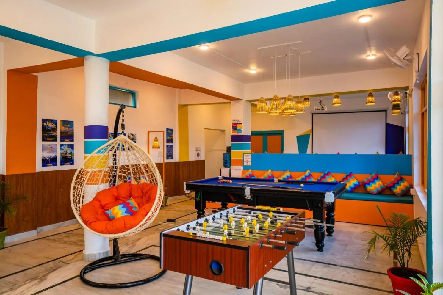 Billiard in goSTOPS Bir, Landing Site