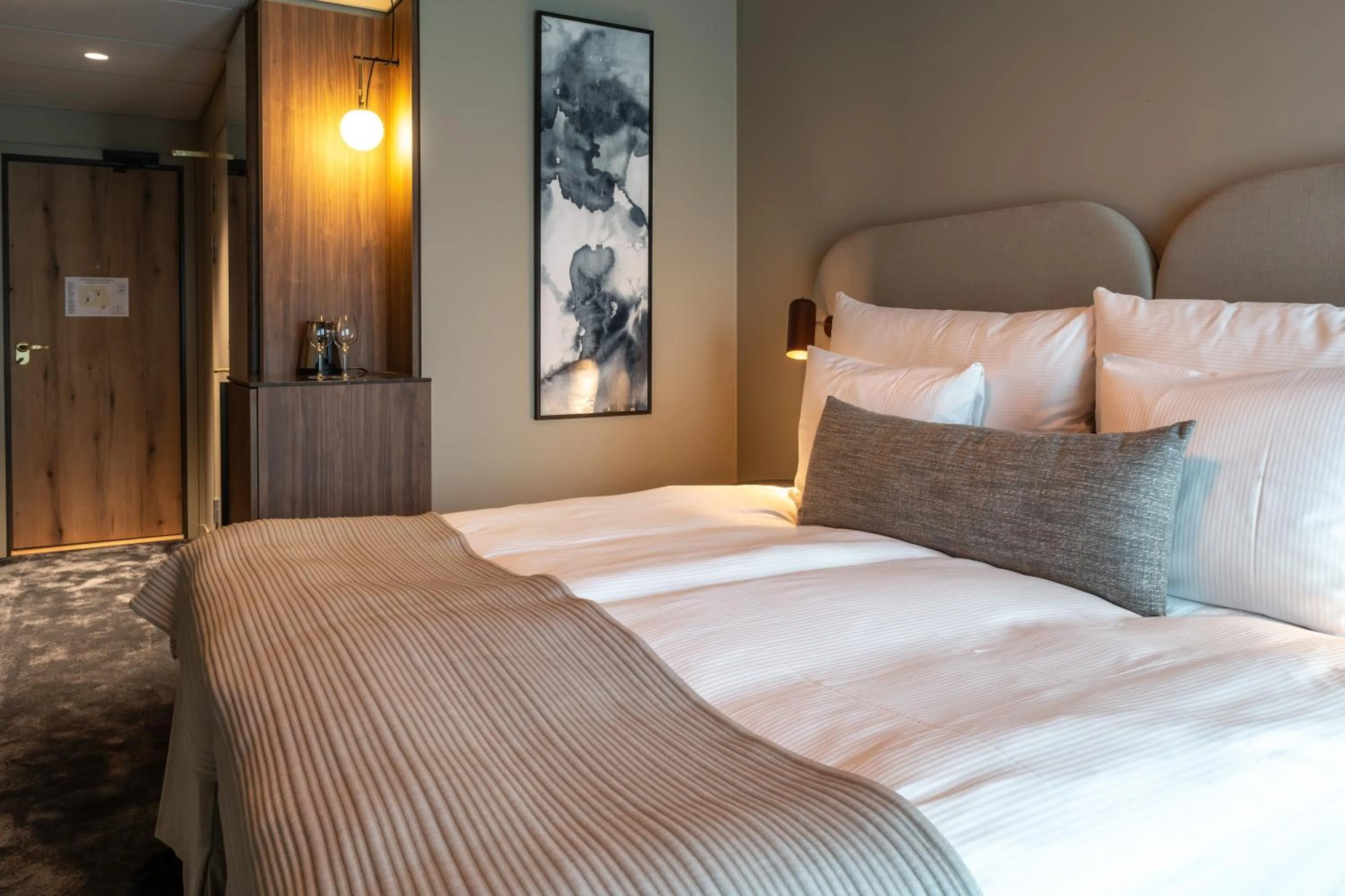 Bed in Clarion Hotel The Pier