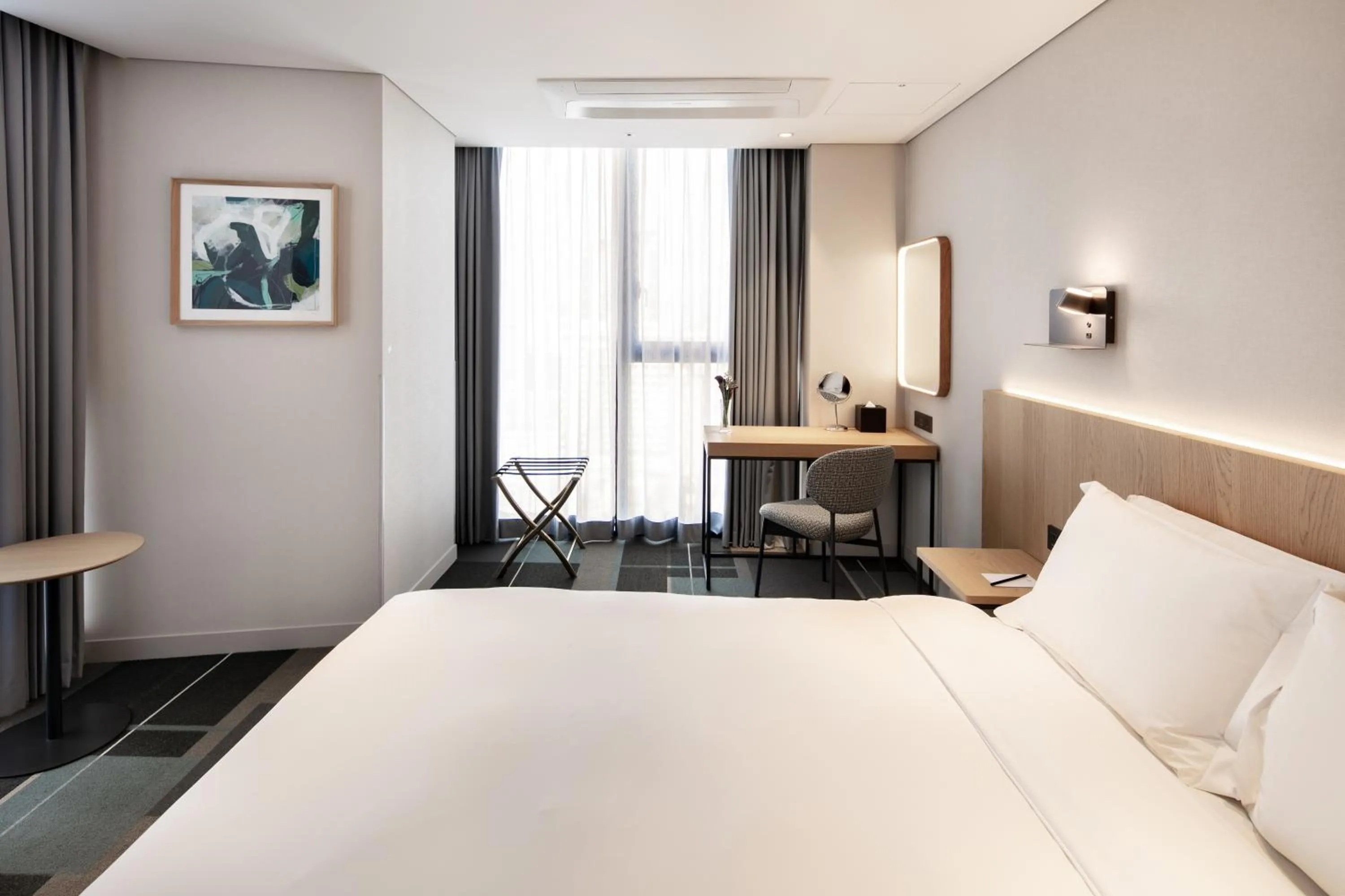 Photo of the whole room, Bed in G3 Hotel Chungmuro