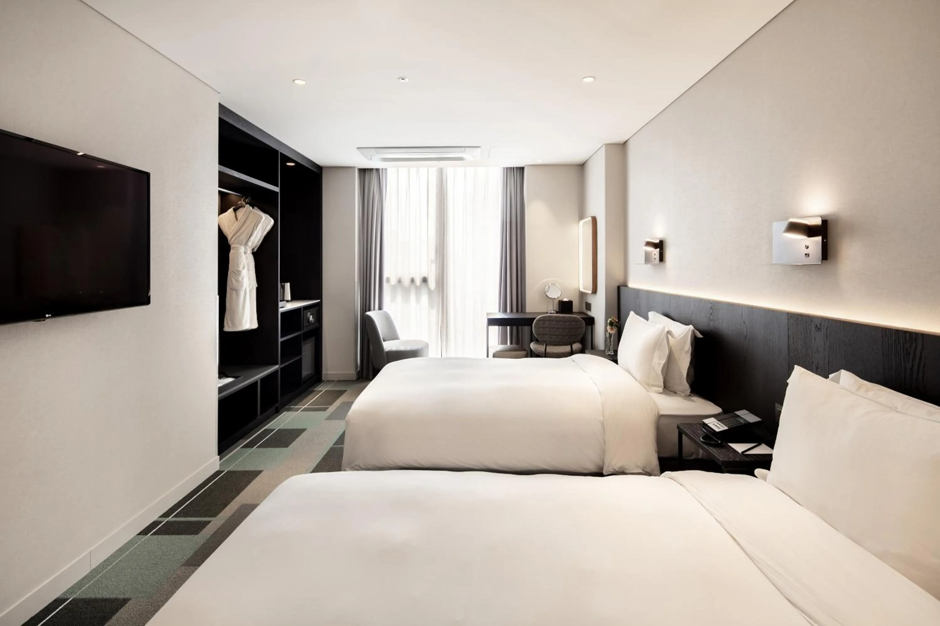 Photo of the whole room, Bed in G3 Hotel Chungmuro