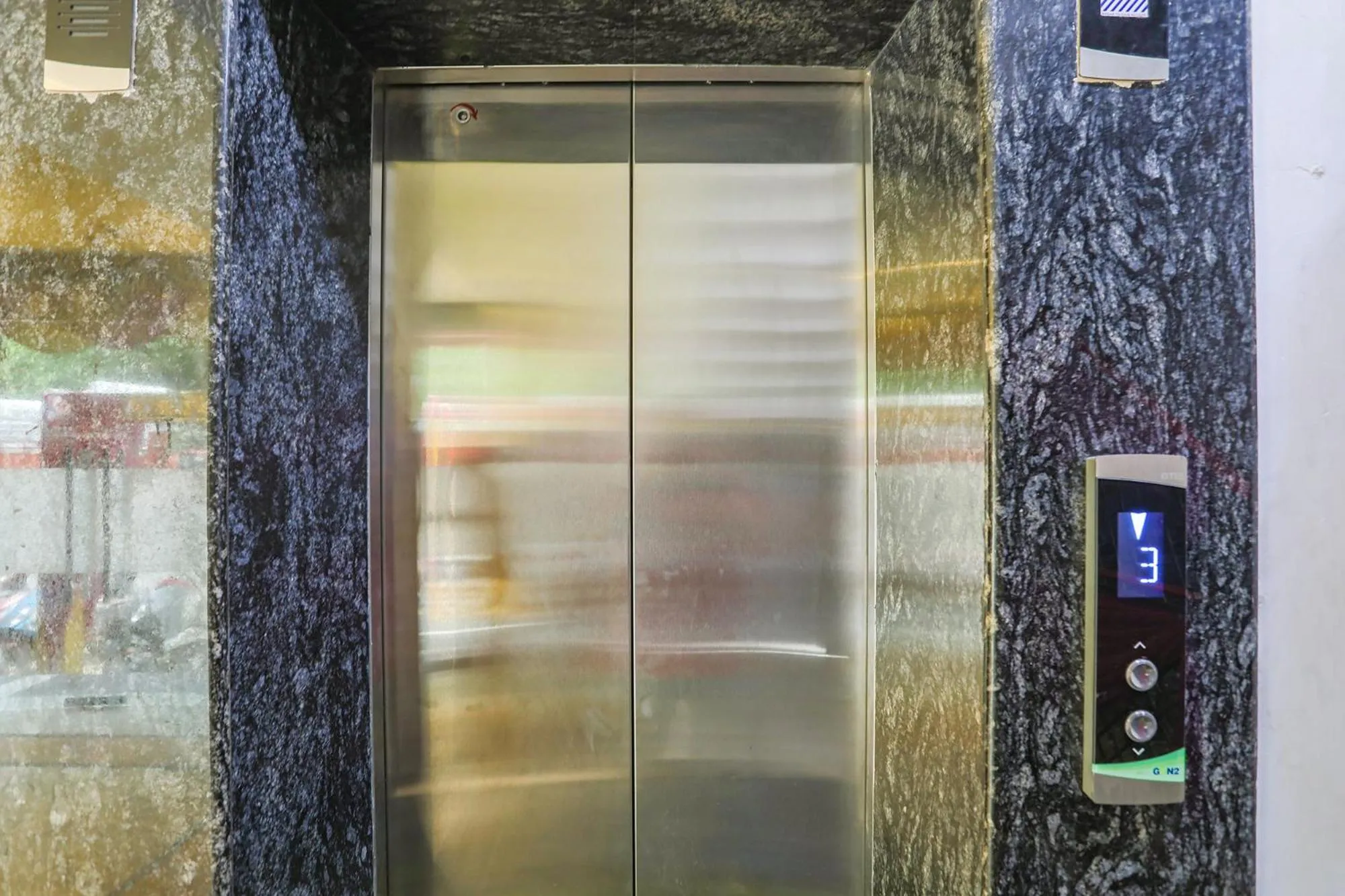 elevator in FabHotel Naman