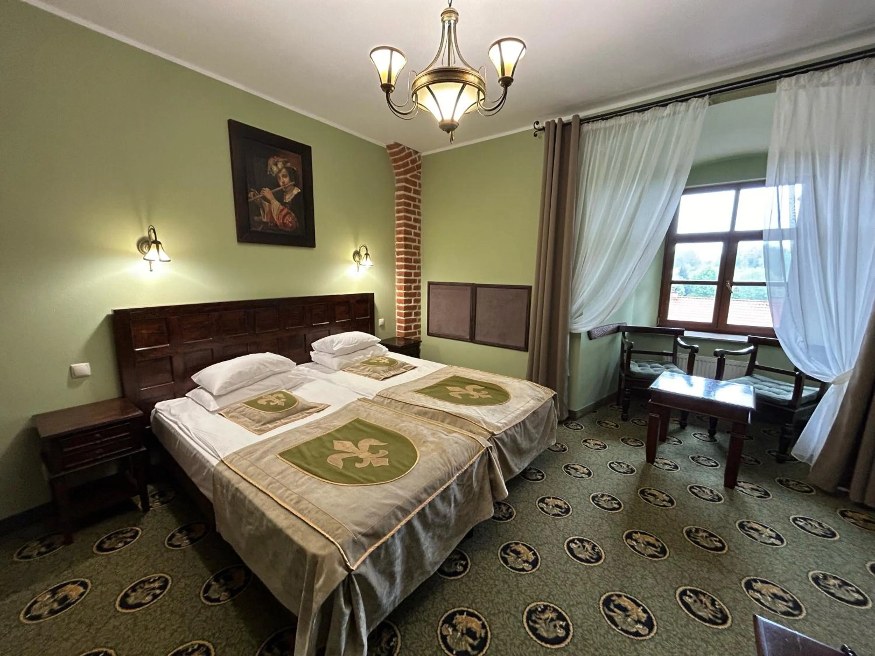 Photo of the whole room, Bed in Hotel Zamek Ryn