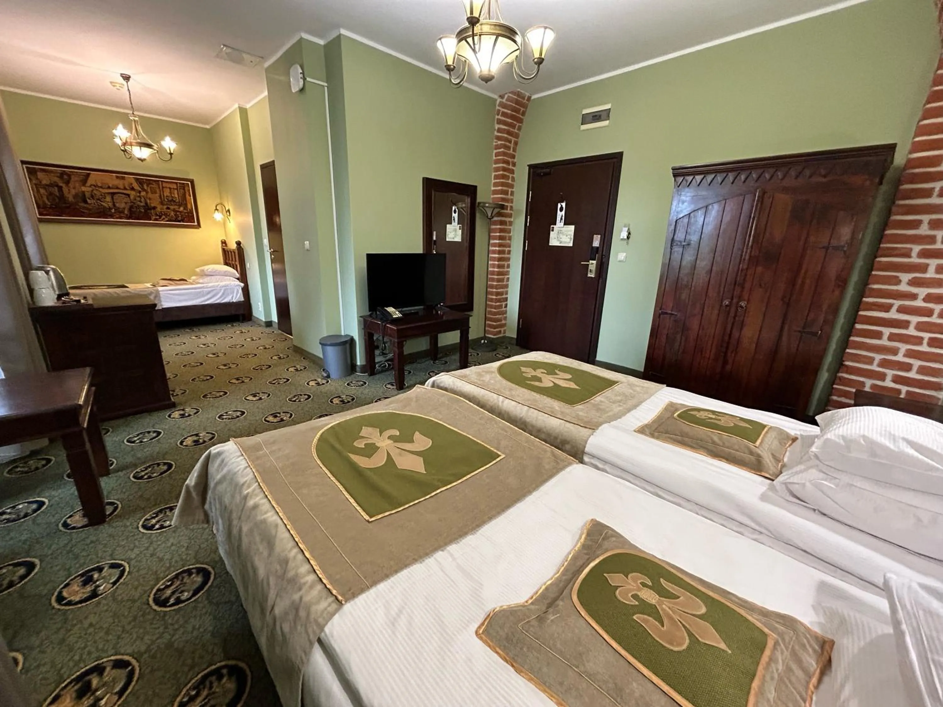 Photo of the whole room, Bed in Hotel Zamek Ryn