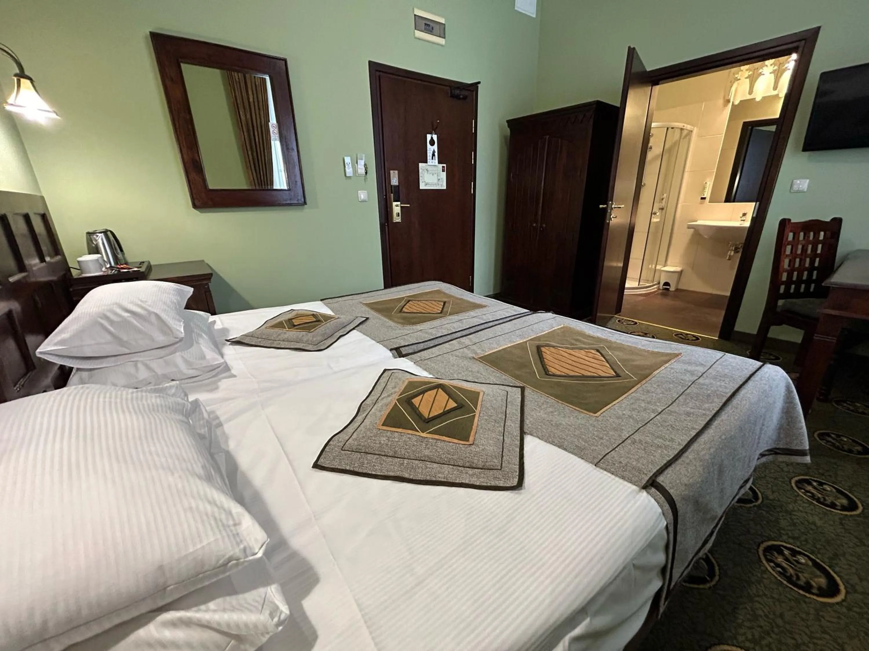 Photo of the whole room, Bed in Hotel Zamek Ryn