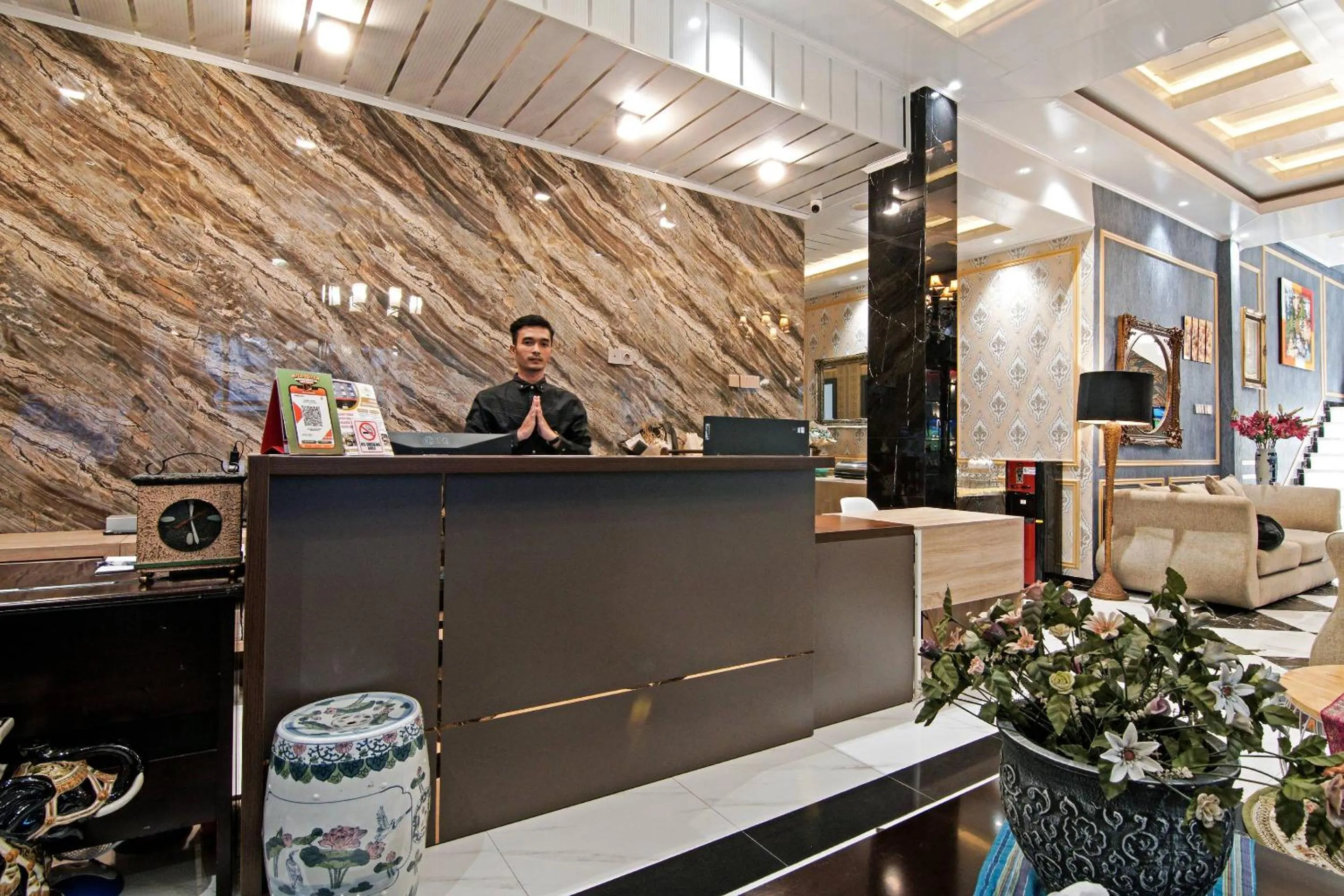 Lobby or reception in Collection O 91397 Tasqya Costel Syariah